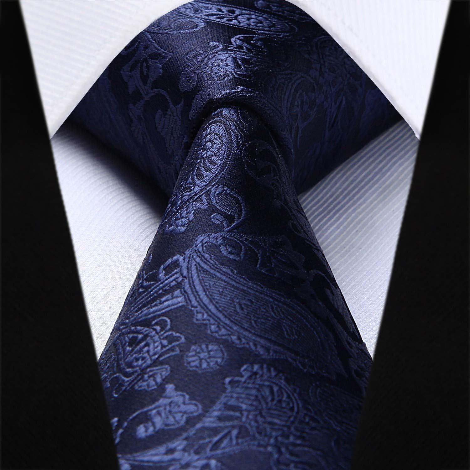 Gilet Homme plus Cravate & Pochette Bleu Marine-2 F