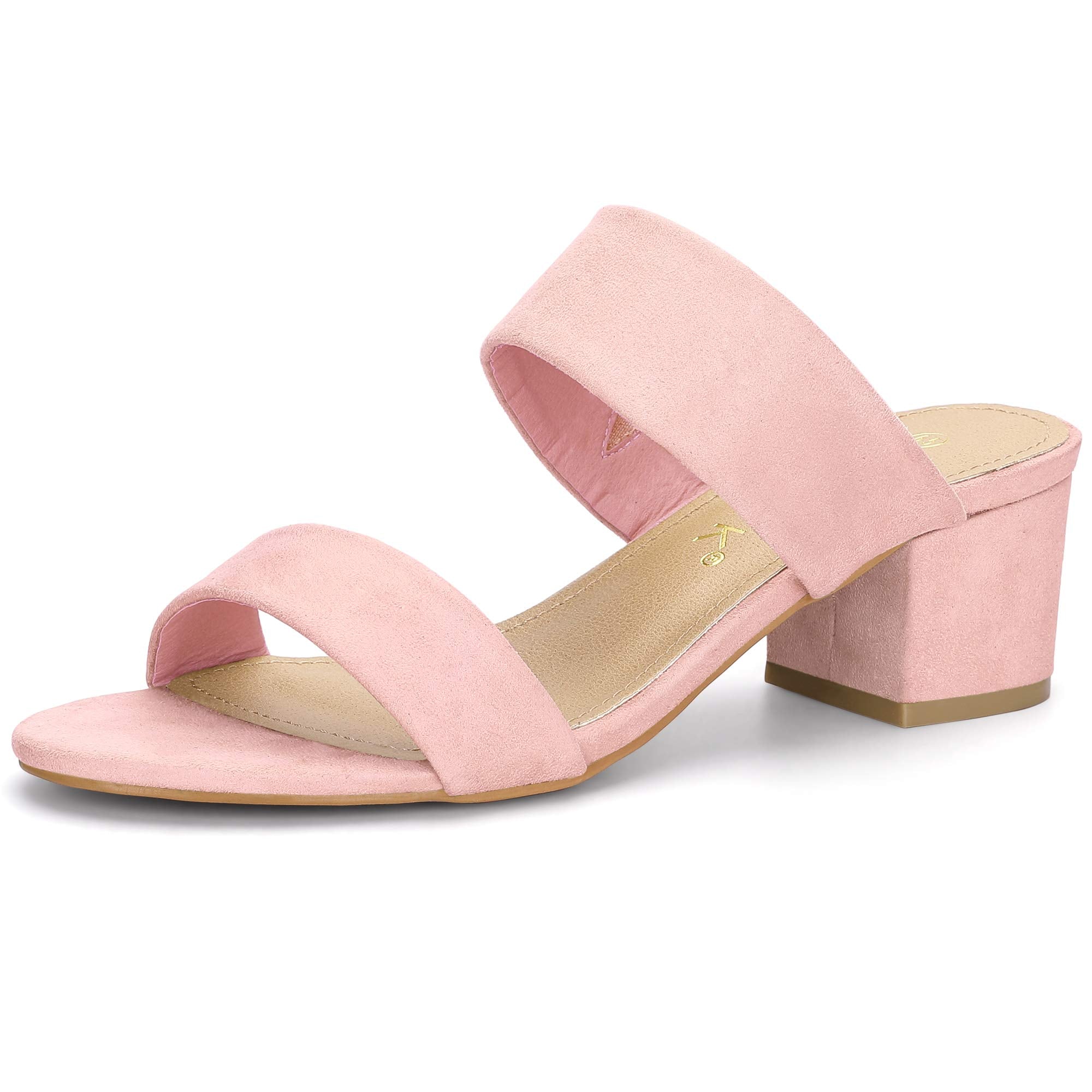 Sandales Femme Bout Ouvert Rose E