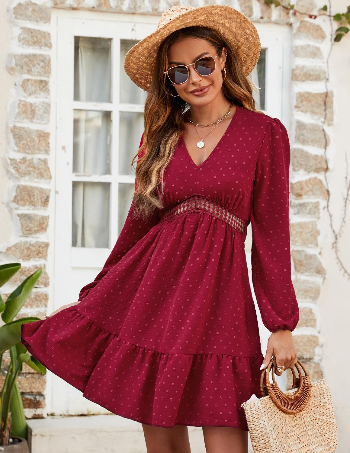 Robe d’Été Femme C-Rouge I