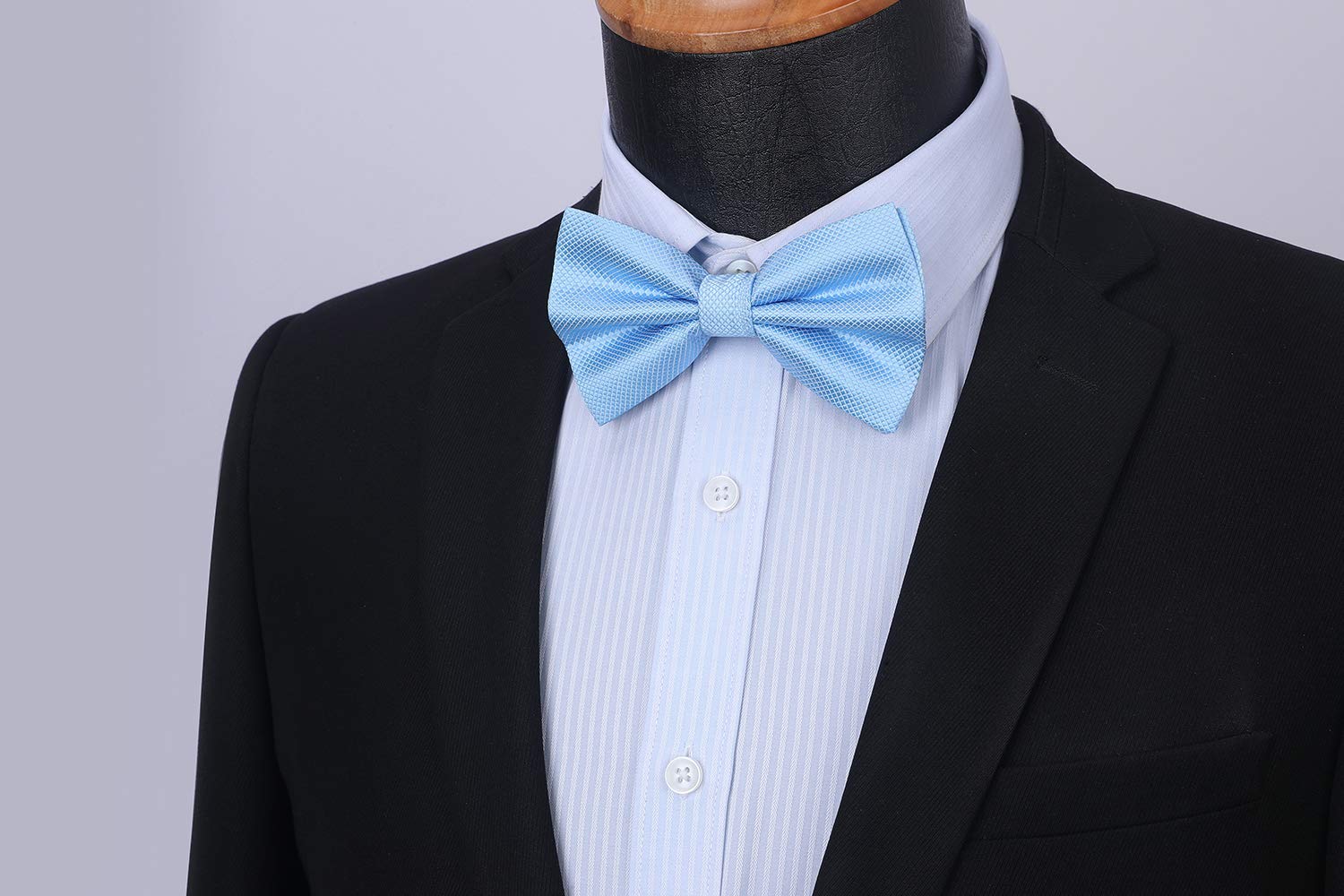 Nœud Papillon B Bleu Clair-3