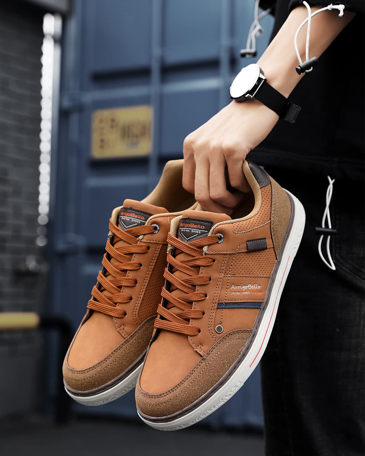 Baskets Homme A3 Marron G