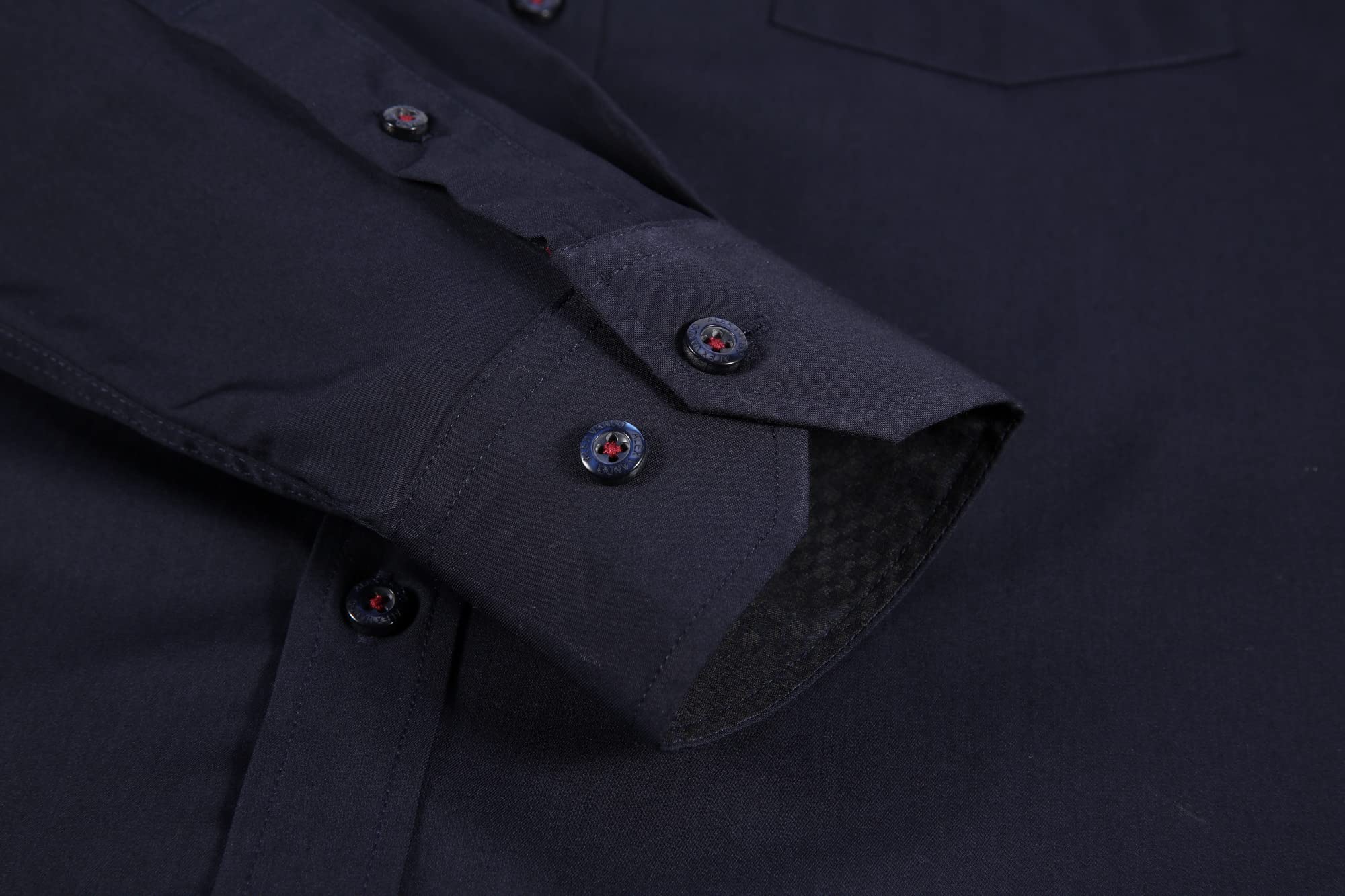 Chemise Homme Rayonne de Bambou Navy C