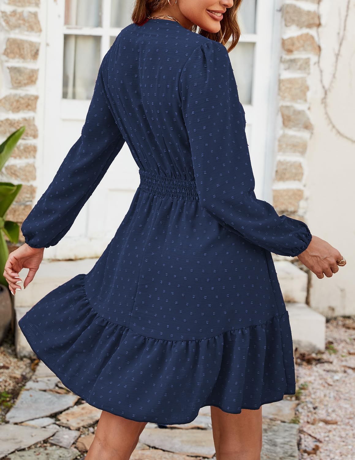 Robe d’Été Femme C-Bleu I