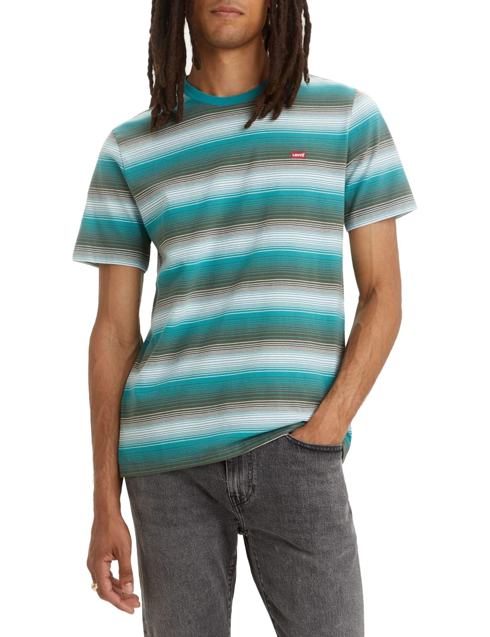 T-Shirt Levi’s Original Nostalgia Green Bleue Slate H