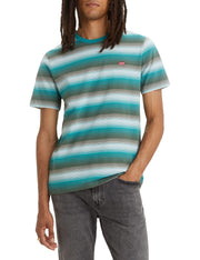 T-Shirt Levi’s Original Nostalgia Green Bleue Slate H