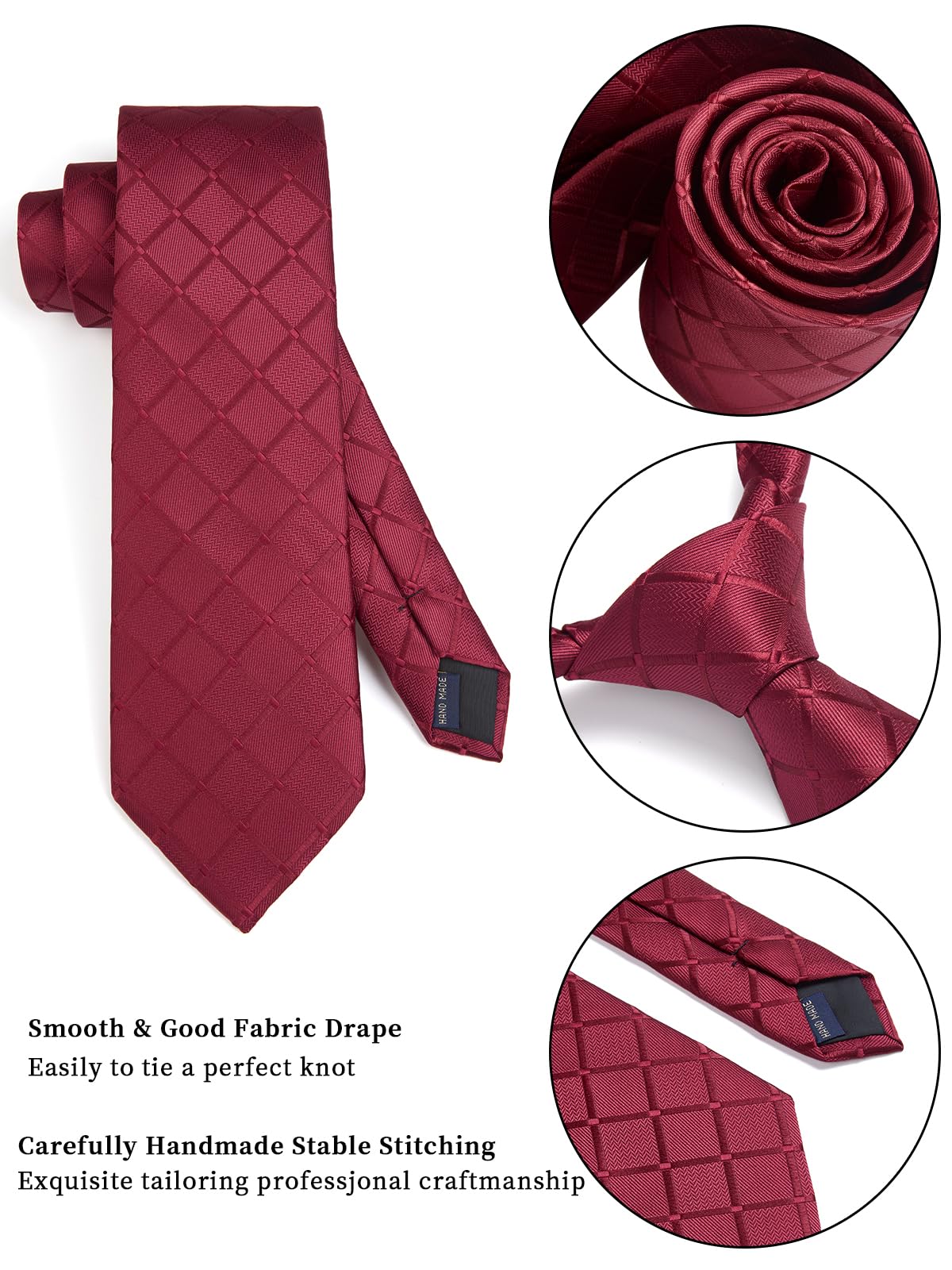 Lot 3 PCS Cravates Homme T3-25 E