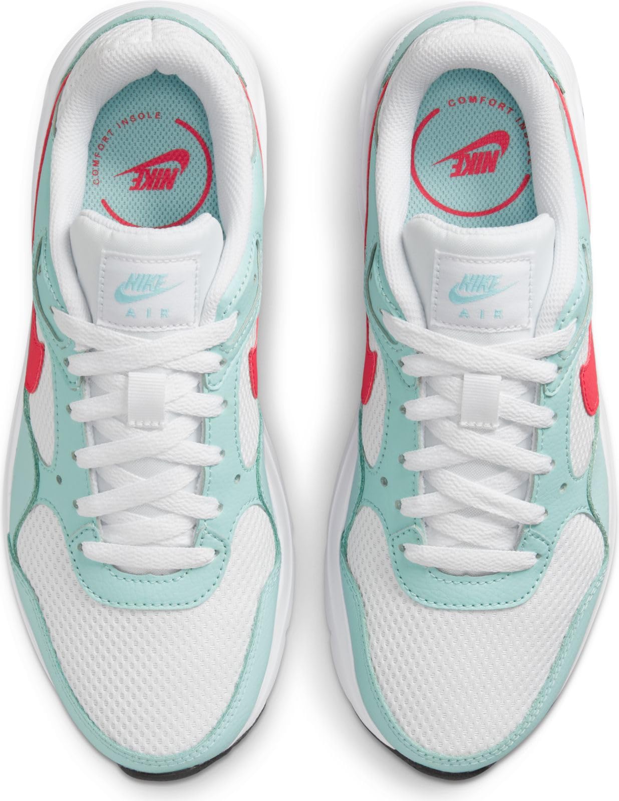 Nike Air Max SC White Lt Fusion Red Jade Ice Black J