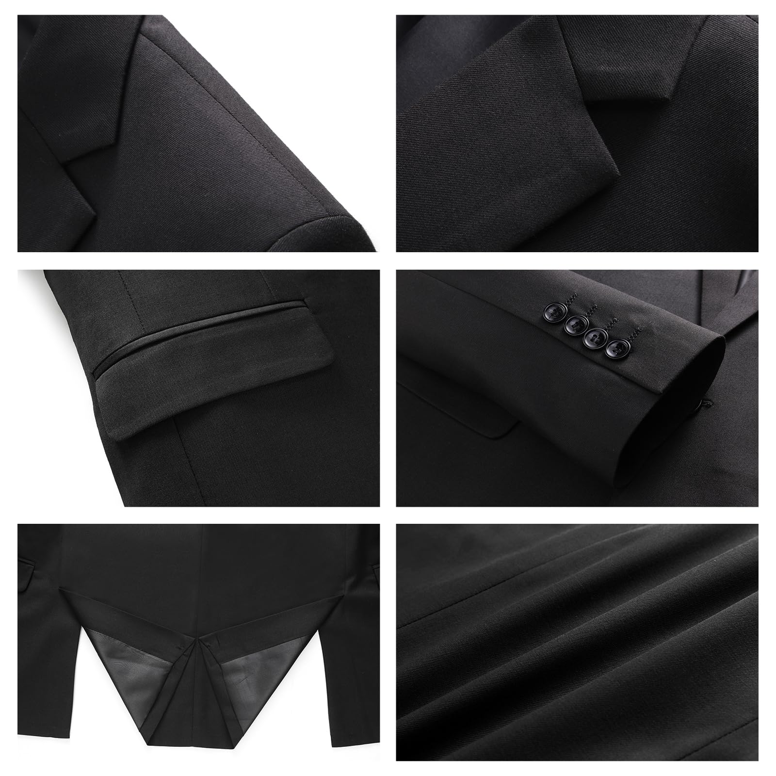 Costume Homme 2 Pièces Noir I