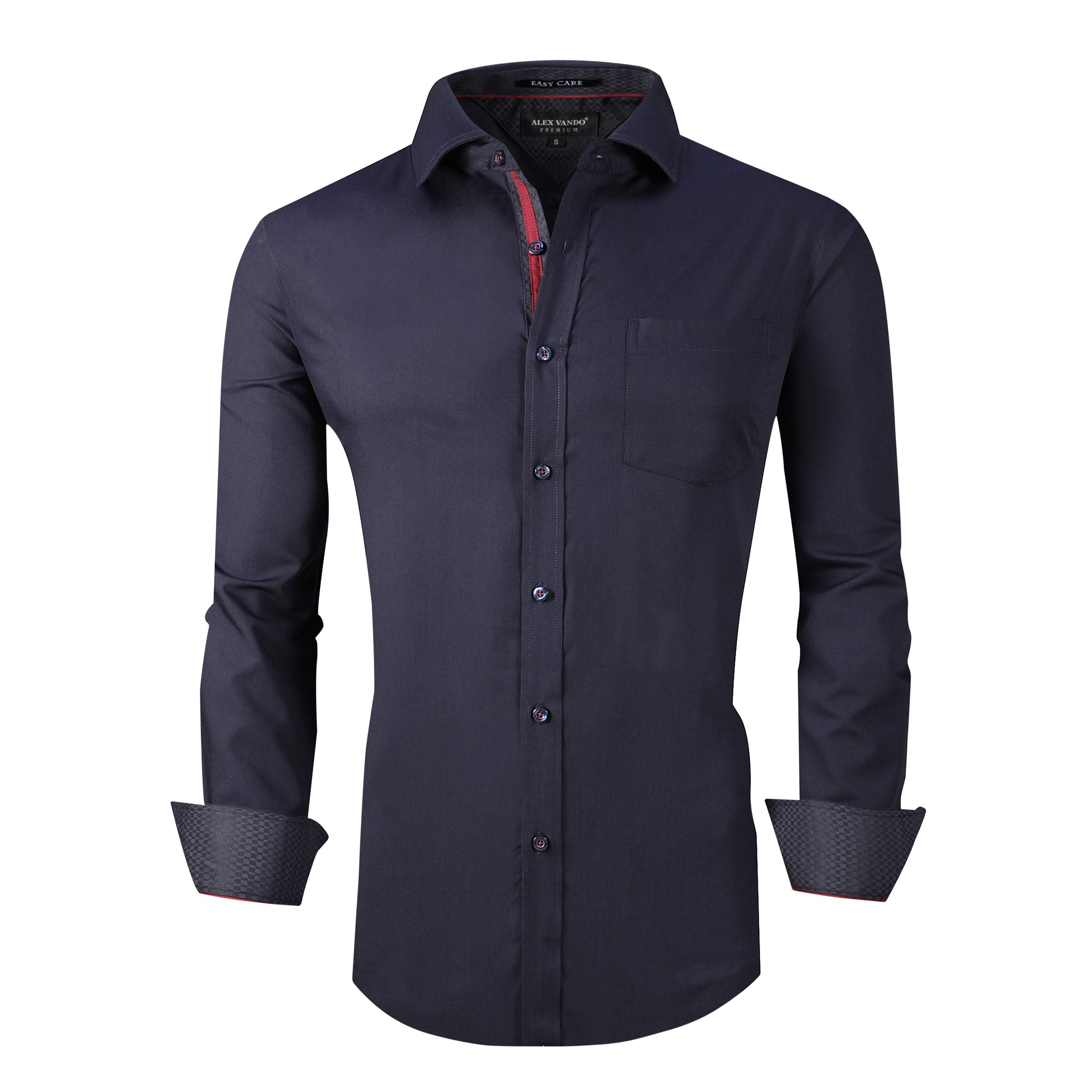Chemise Homme Rayonne de Bambou Navy C