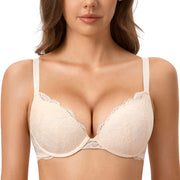Soutien-Gorge Push-Up Rose Blanc I