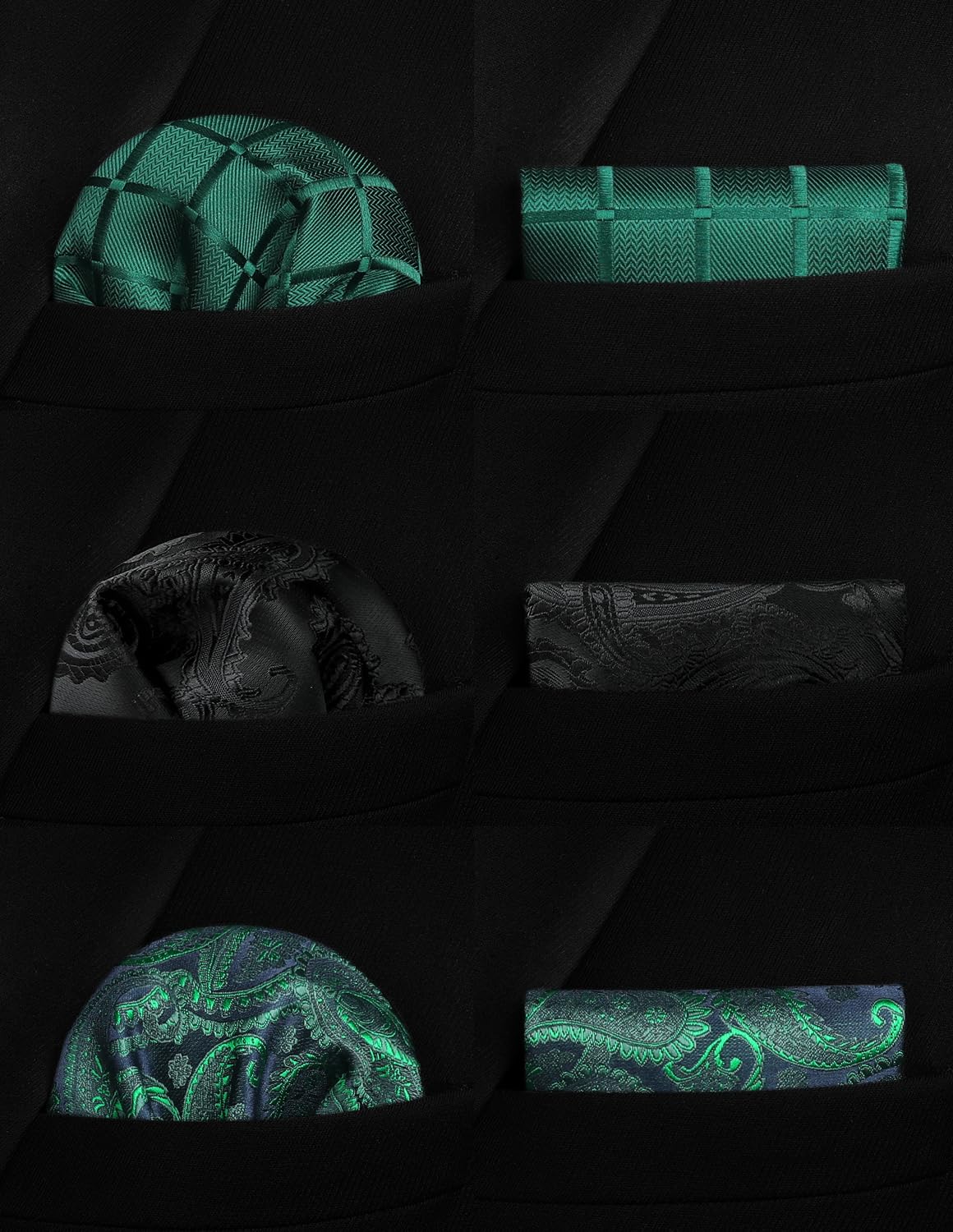 Lot 3 PCS Cravates Homme 6HT-3S E