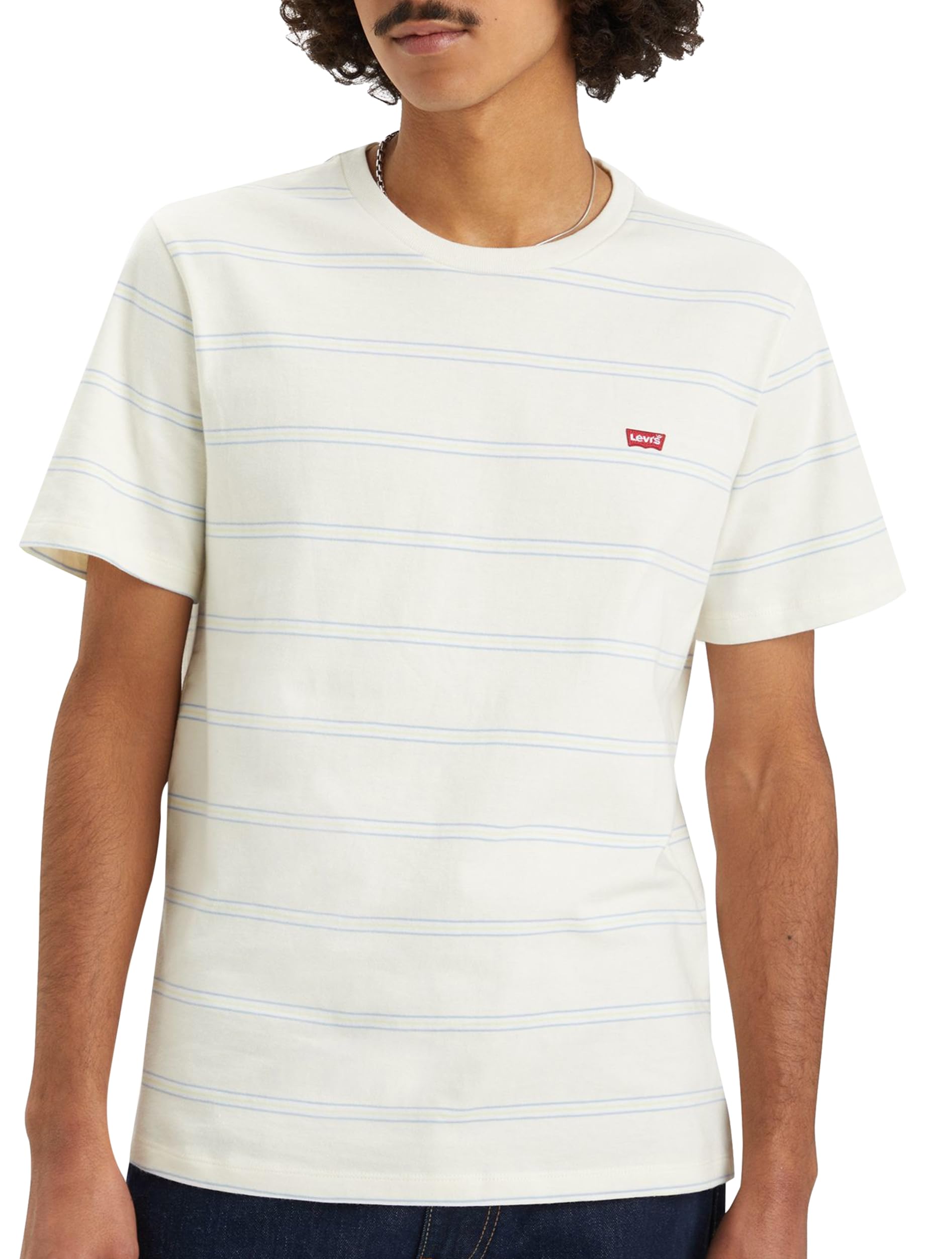 T-Shirt Levi’s Original Seaside Stripe Egret Jersey H