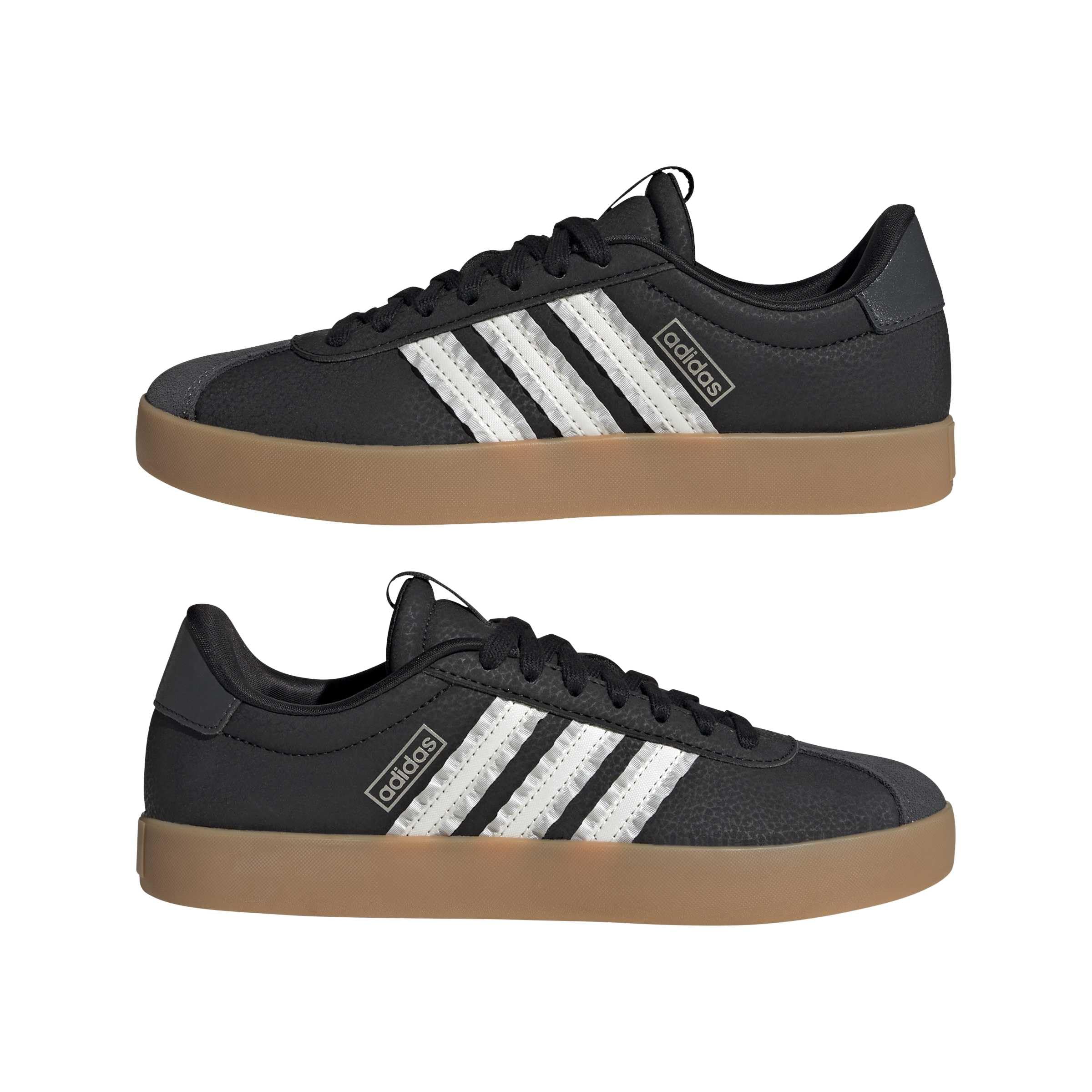 Adidas VL Court 3.0 Femme Core Black Core White Cyber Met F