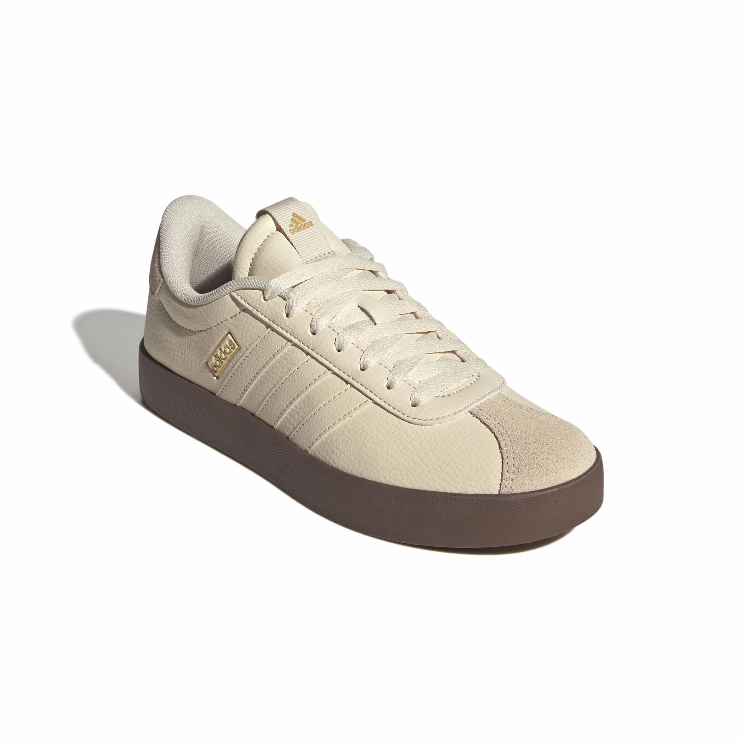 Adidas VL Court 3.0 Femme Wonder White Wonder White Gold Met F