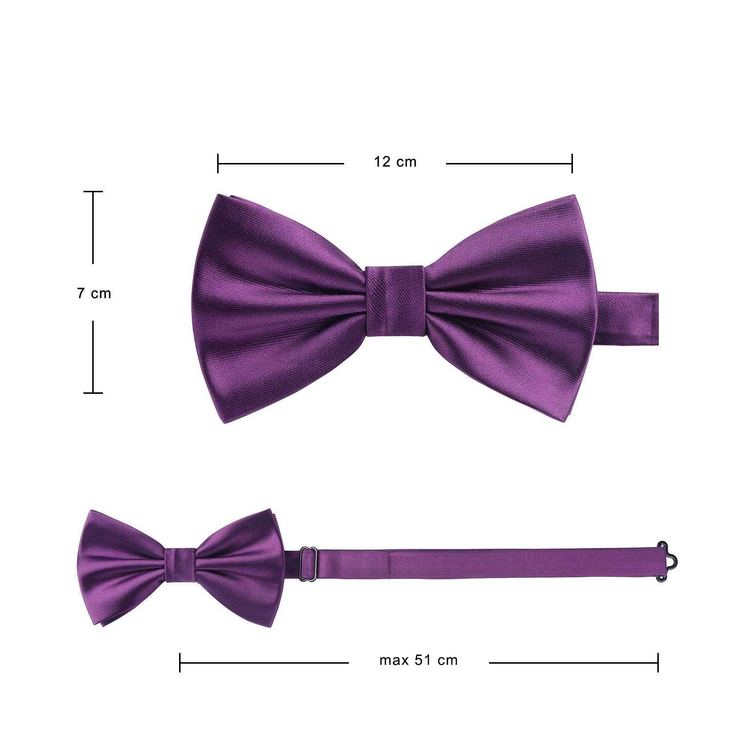 Nœud Papillon H Violet-1 G