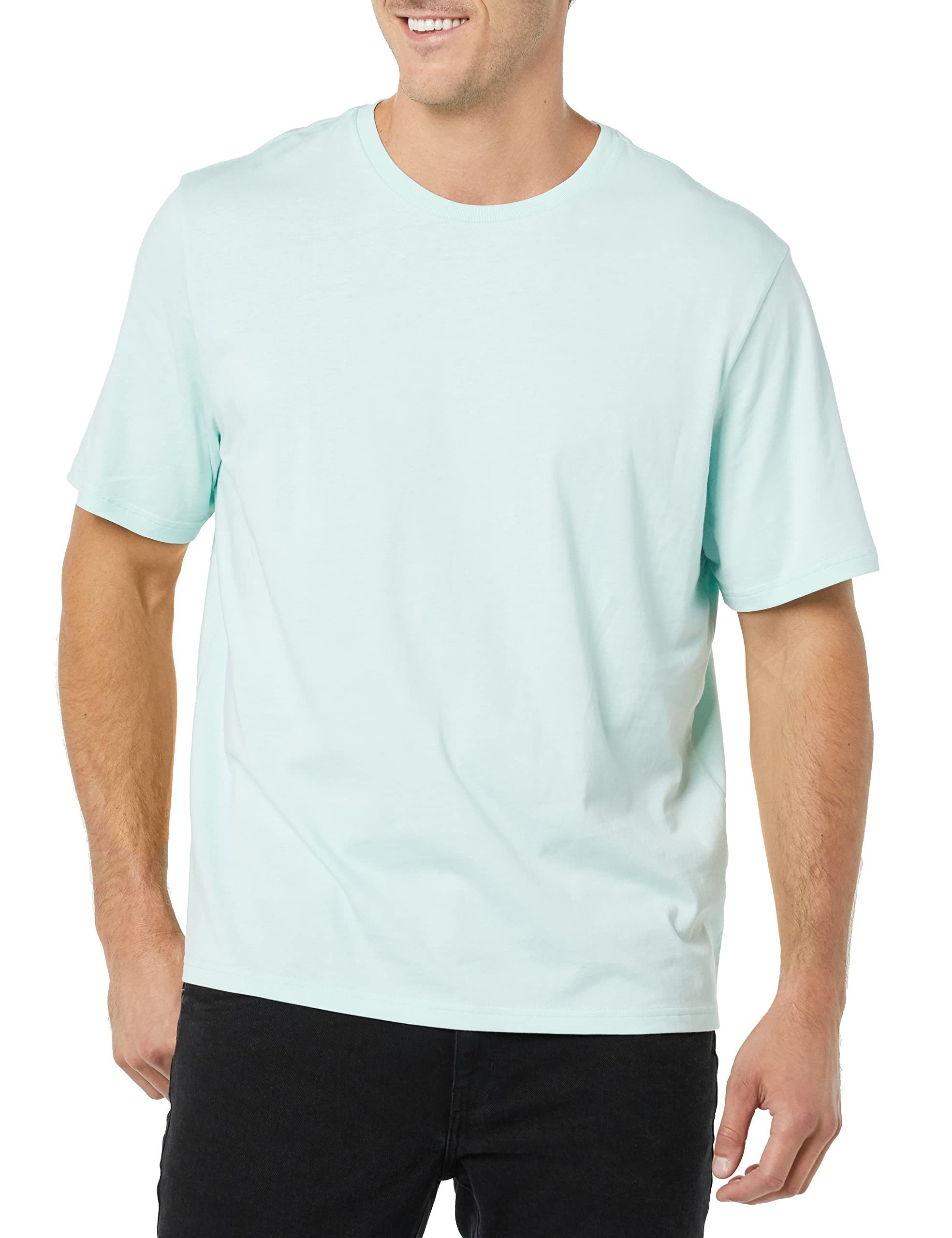 T-shirt Homme Confortable Bleu Clair Bleu des Mers du Sud I
