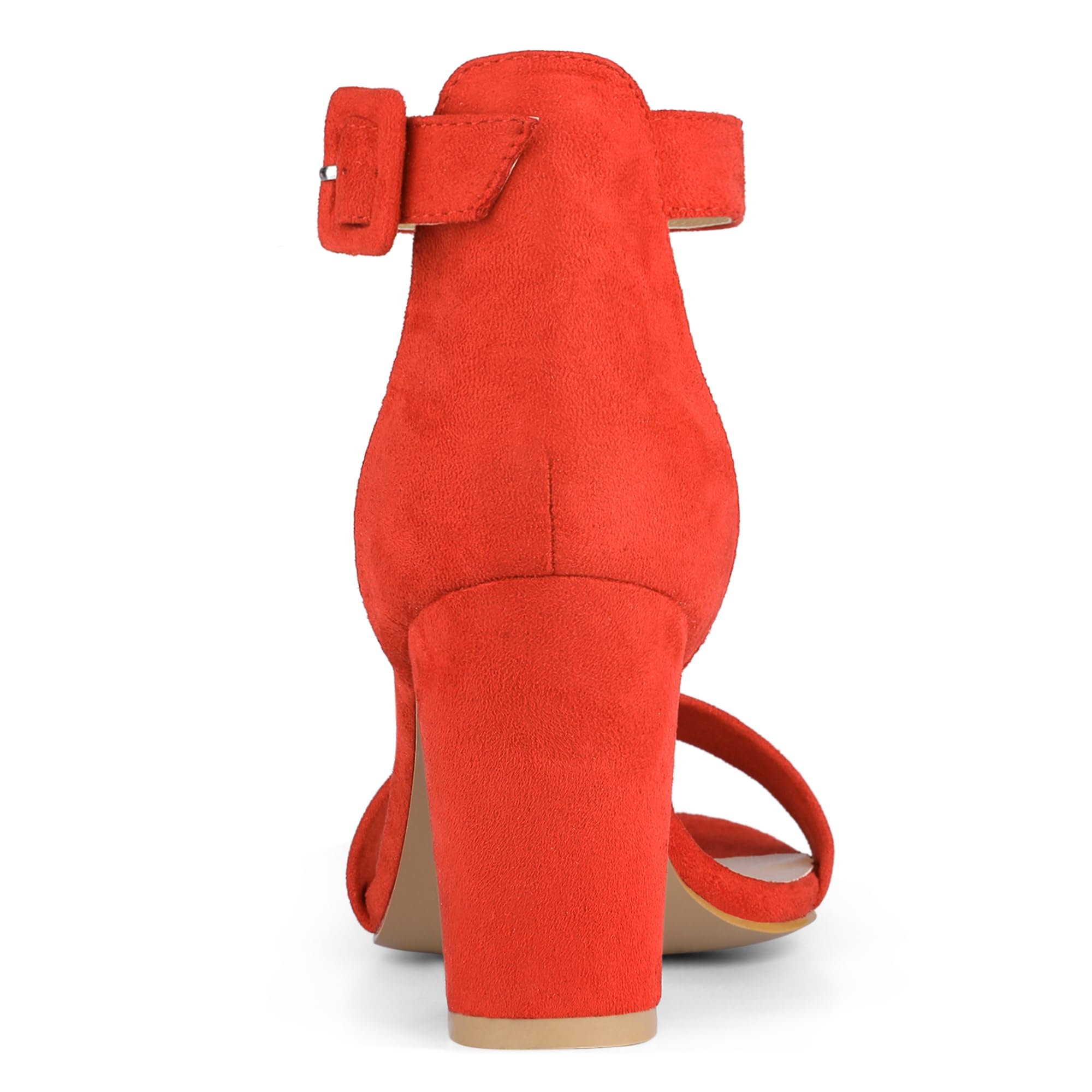 Sandales Femme à Bout Ouvert Orange B