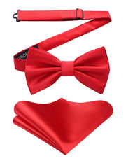 Nœud Papillon D Rouge-4 G