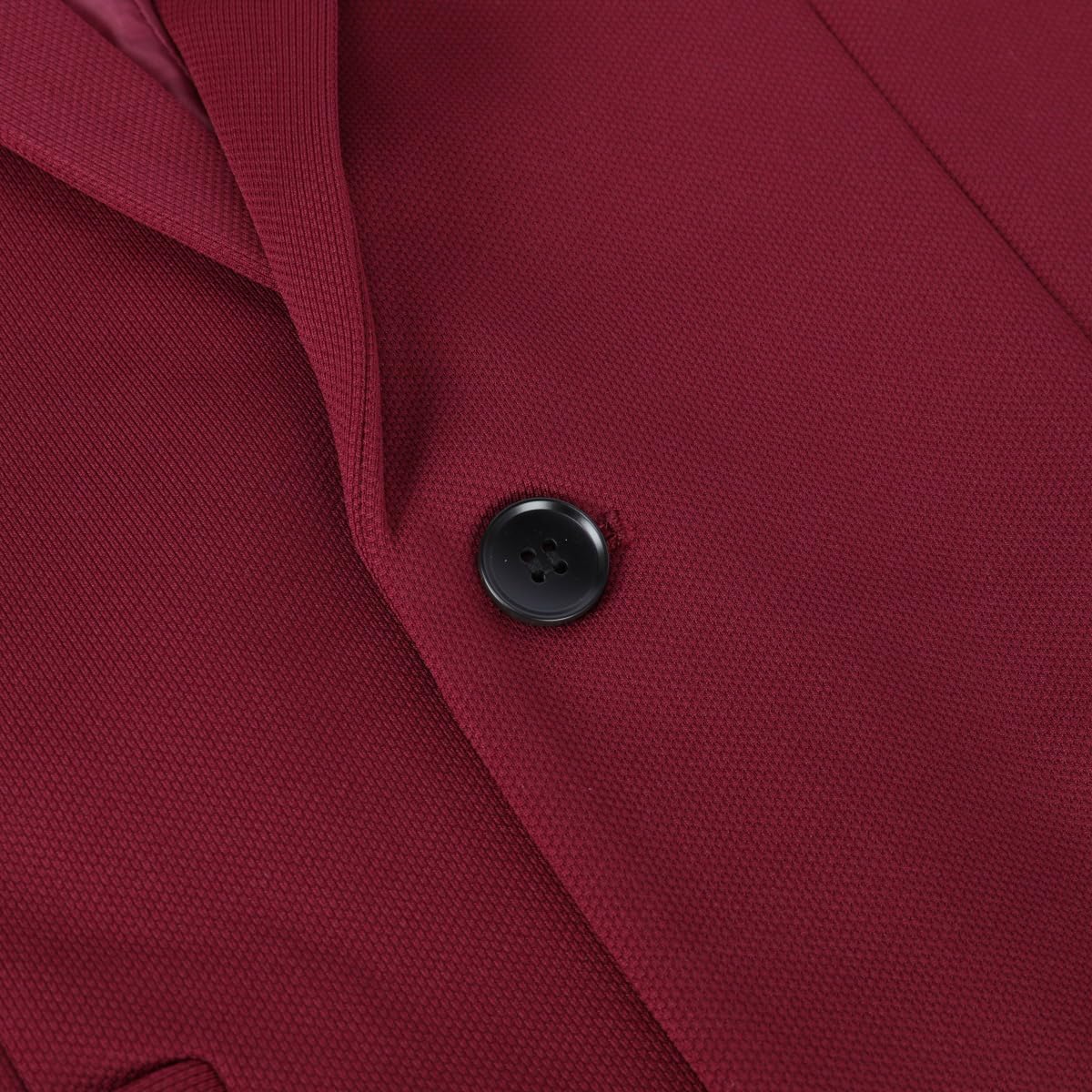 Blazer Homme Slim Fit Vin Rouge C