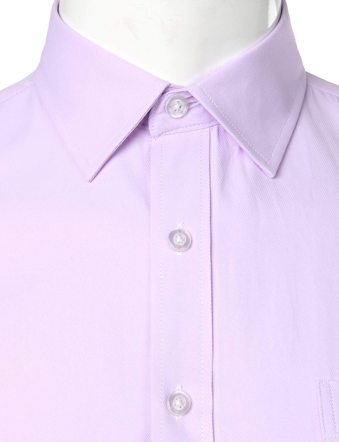 Chemise Homme Coupe Ajustée Lavande Micro Sergé B