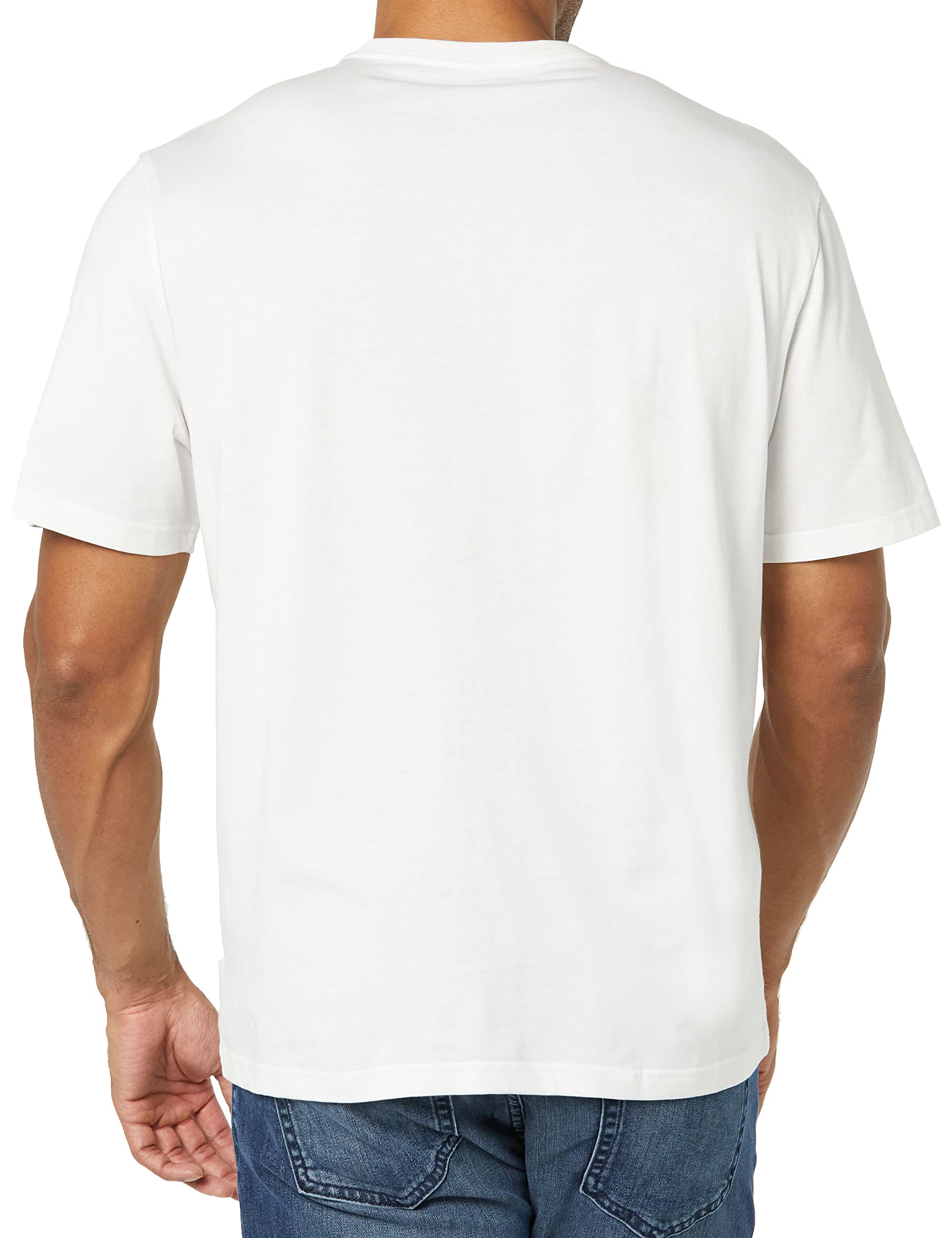 T-shirt Homme Confortable Blanc imprimé Ananas Blanc Vif I