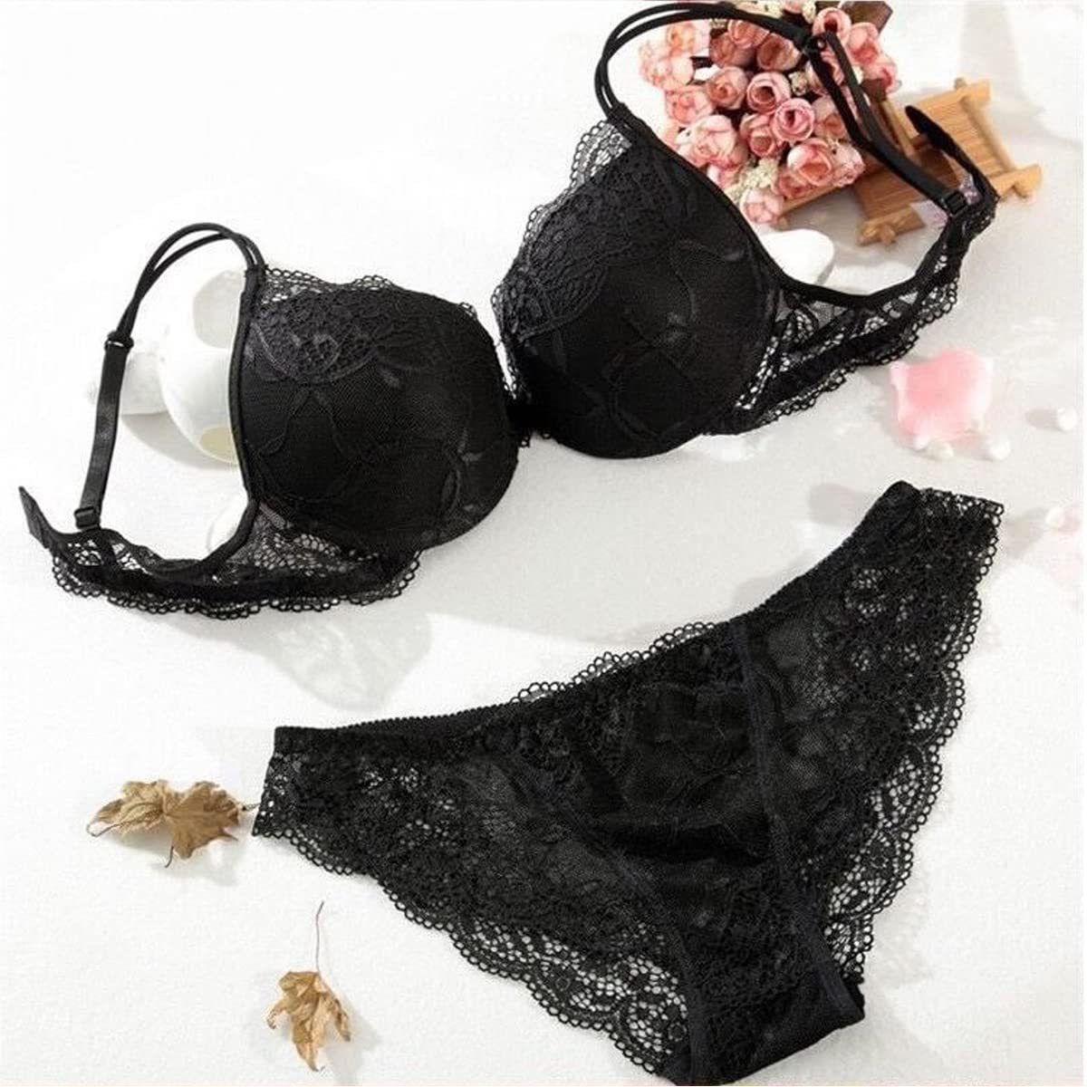 Soutien-Gorge Push-Up Sexy Noir G