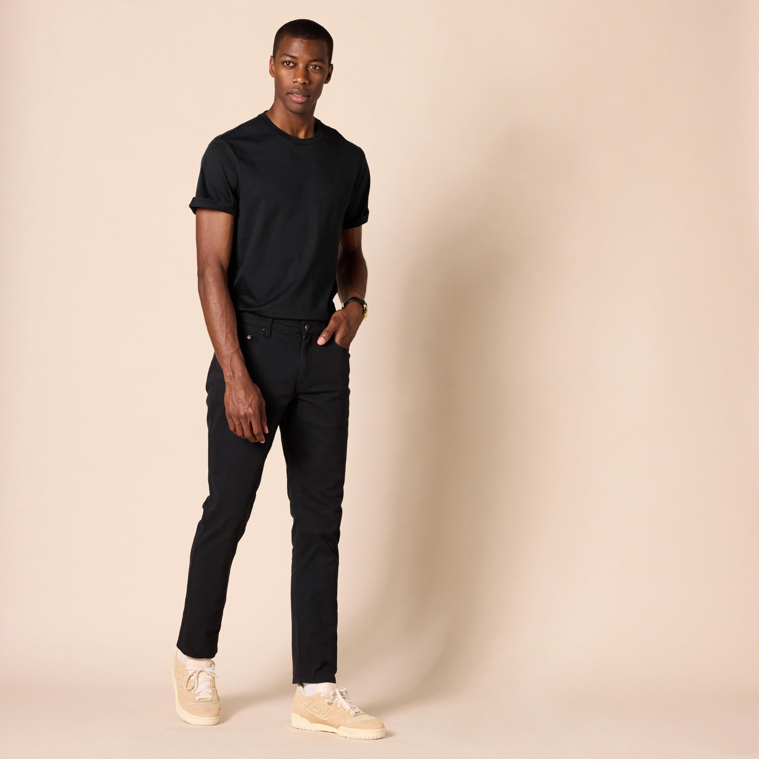 T-shirt Homme Confortable Noir I