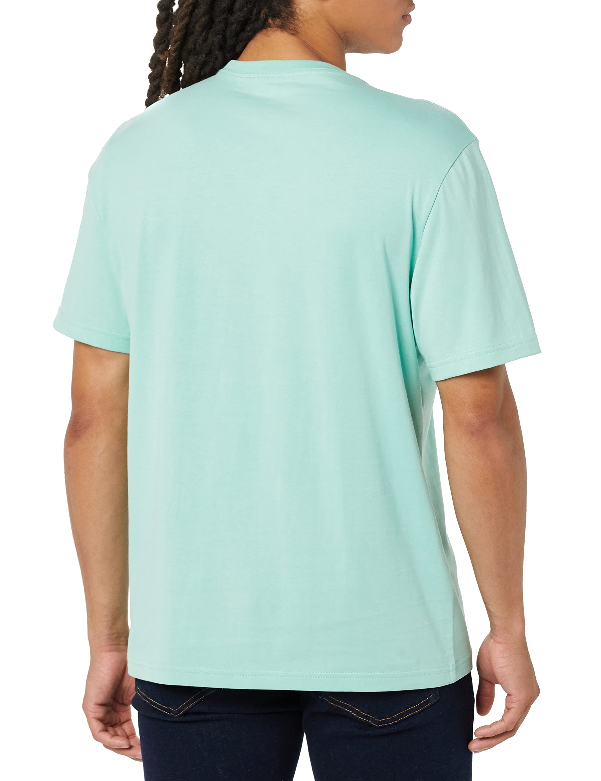 T-shirt Homme Confortable Blanc Bleu des Mers du Sud I