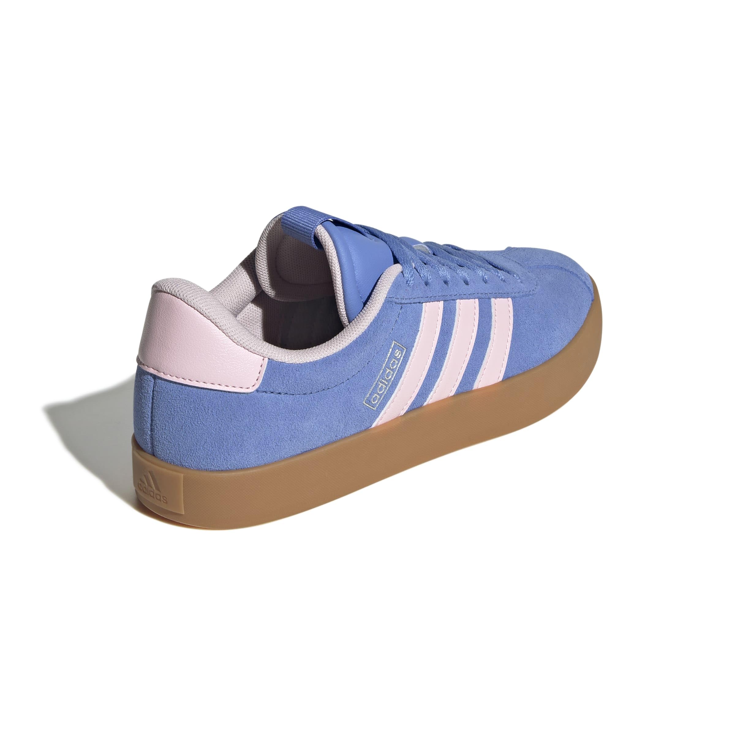 Adidas VL Court 3.0 Femme Blue Fusion Clear Pink Silver Met F