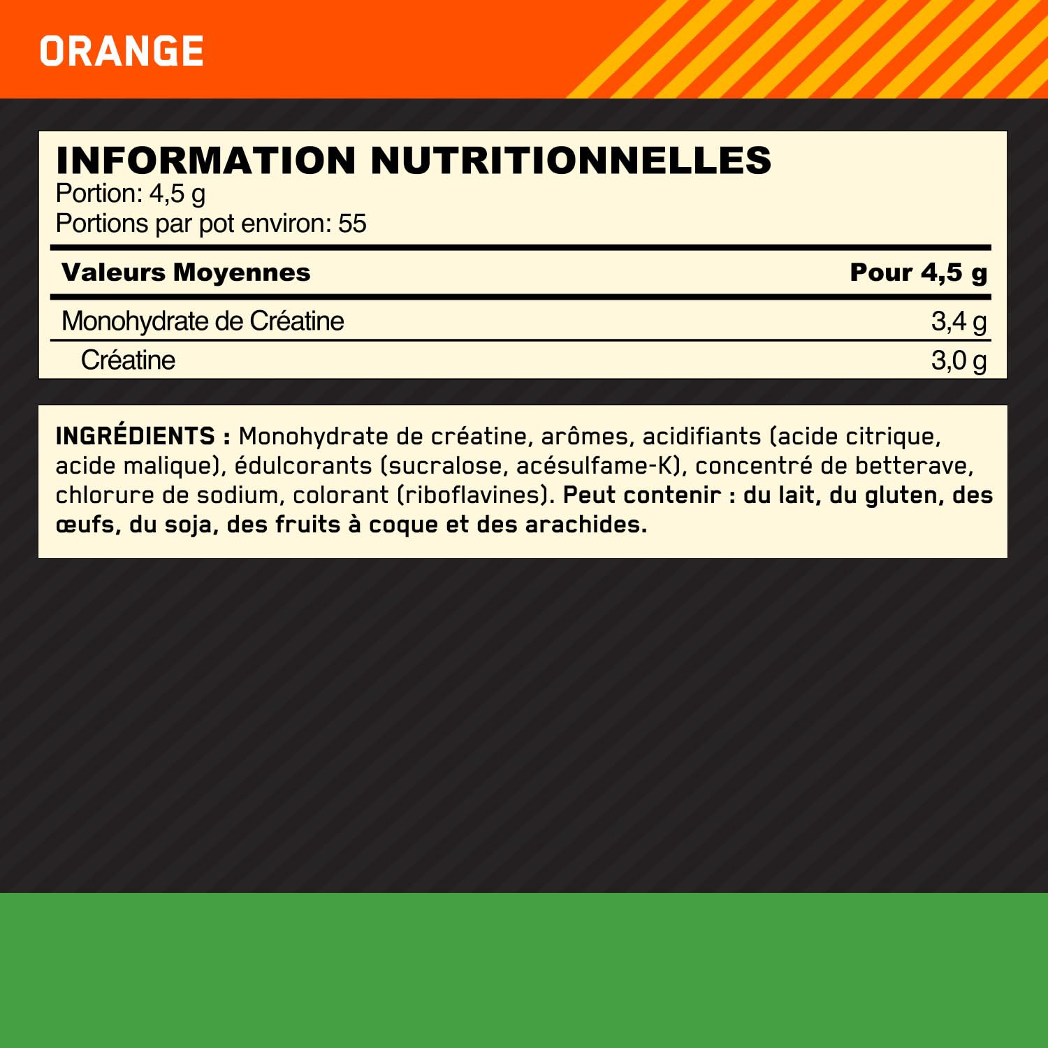 Optimum Nutrition Créatine Monohydrate 05