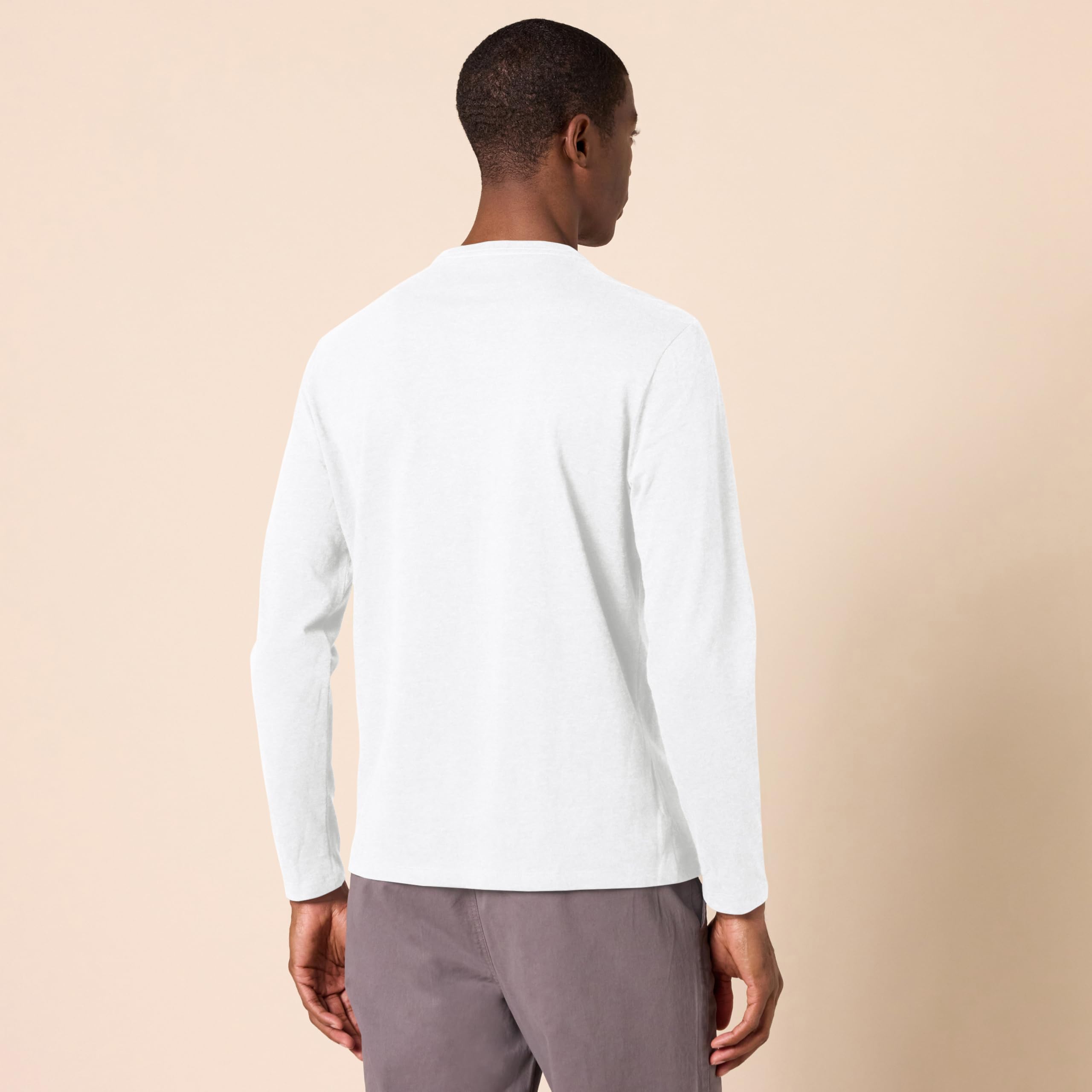 T-Shirt Manches Longues Homme Blanc J