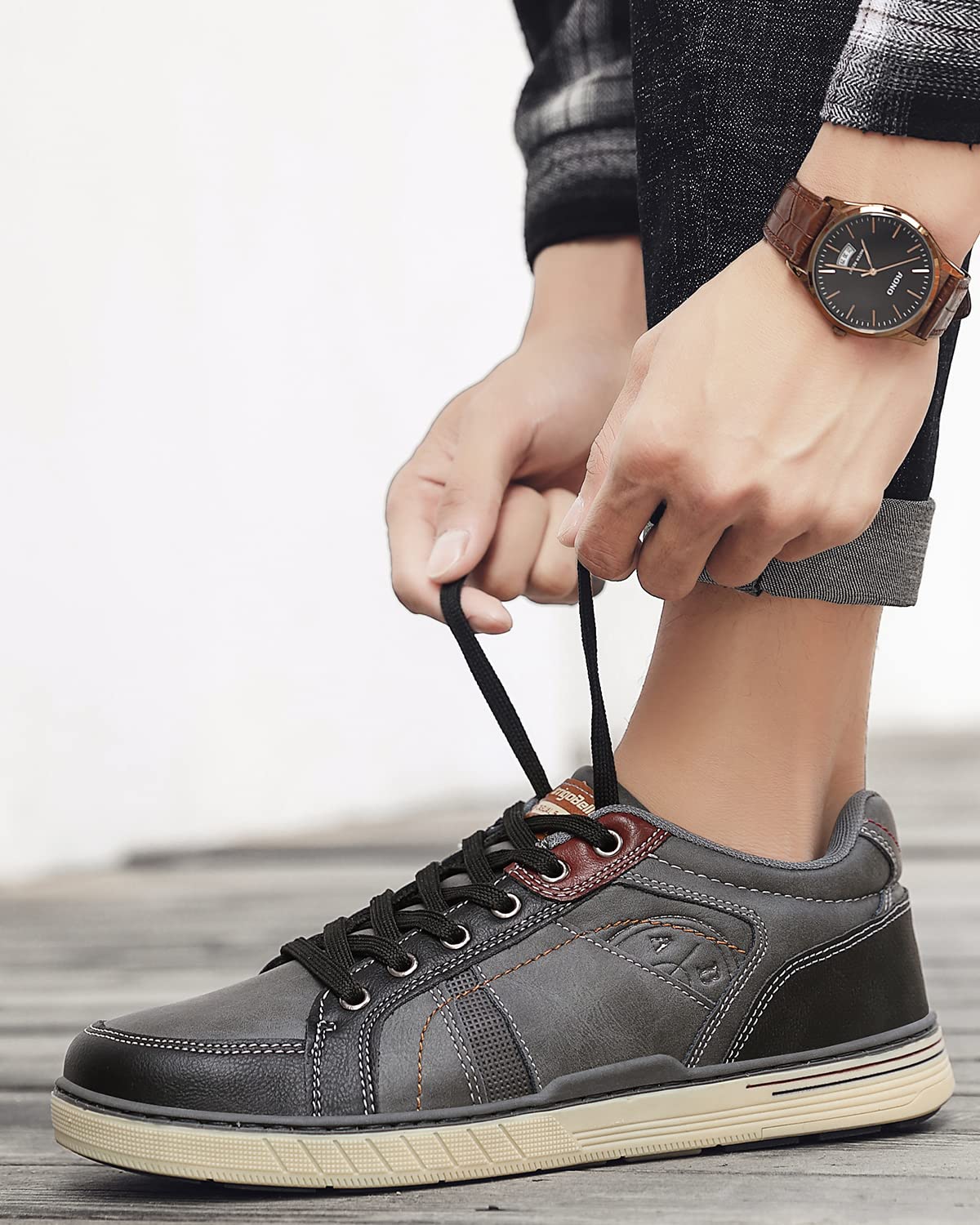 Baskets Homme B3 Gris G