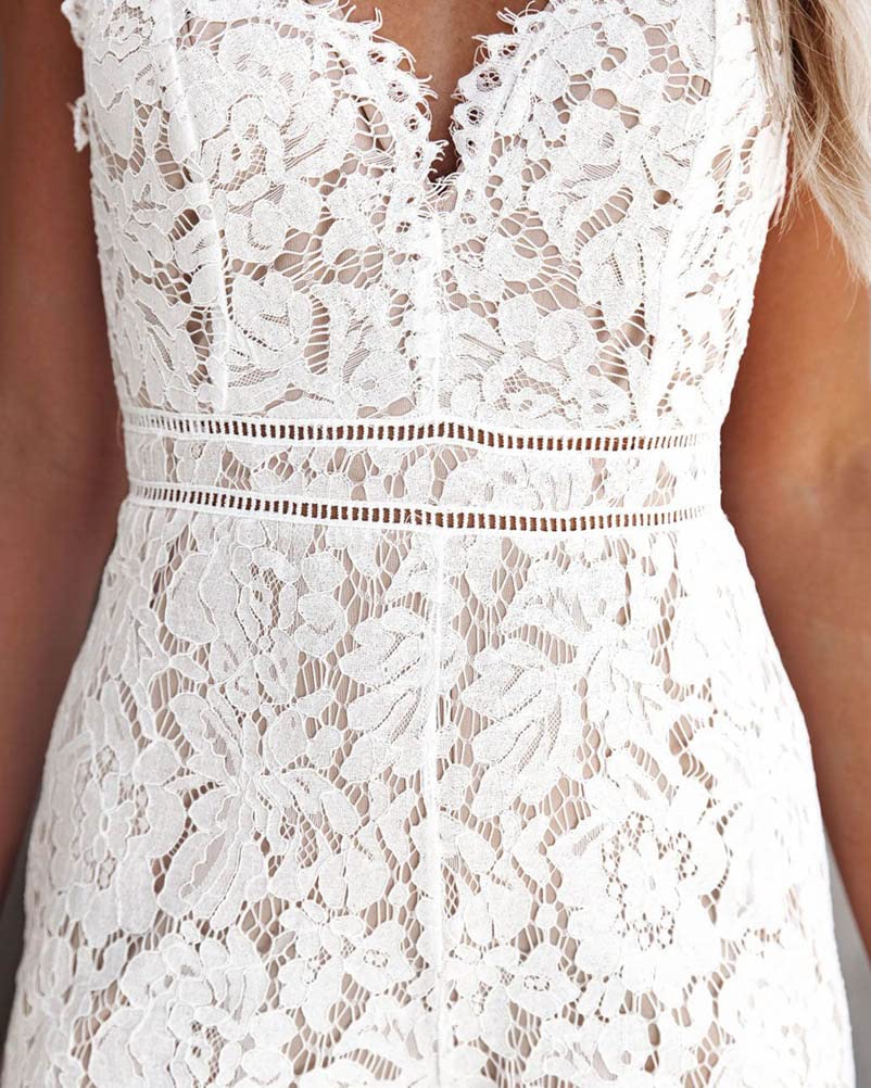 Combinaison Longue Sans Manches B Blanc G