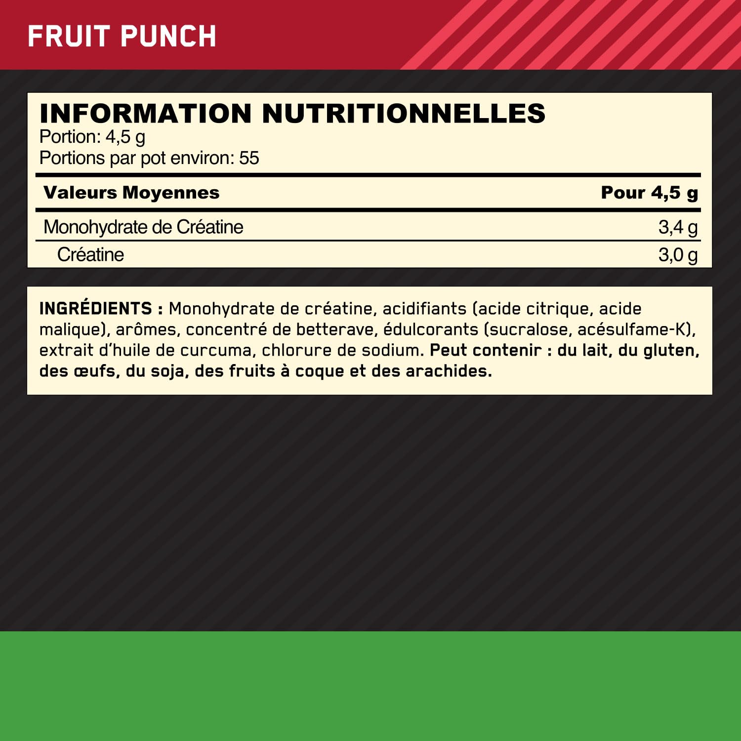 Optimum Nutrition Créatine Monohydrate 05