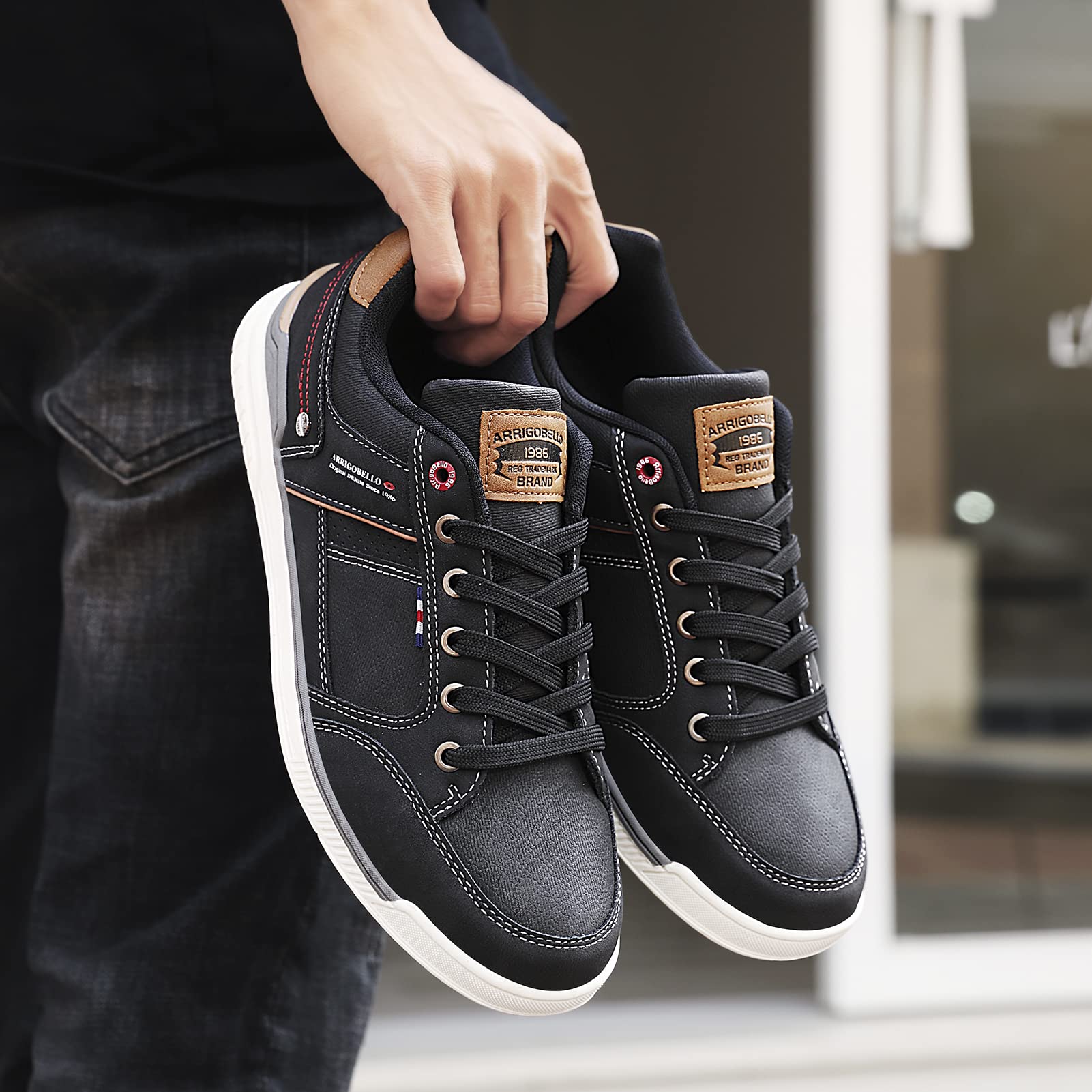 Baskets Homme Ville Casual A Noir H