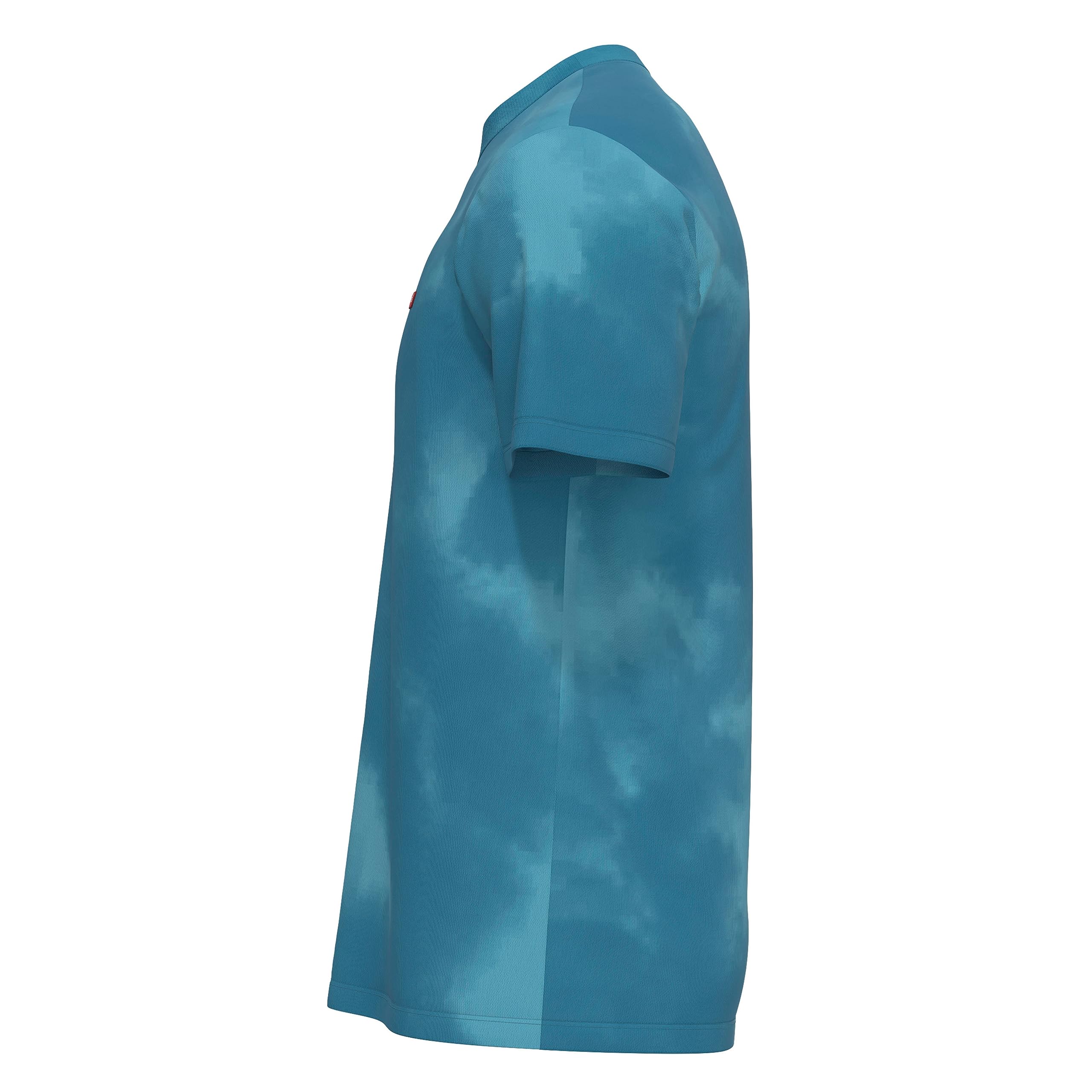 T-Shirt Levi’s Original All Over Finish Bleue Mist H