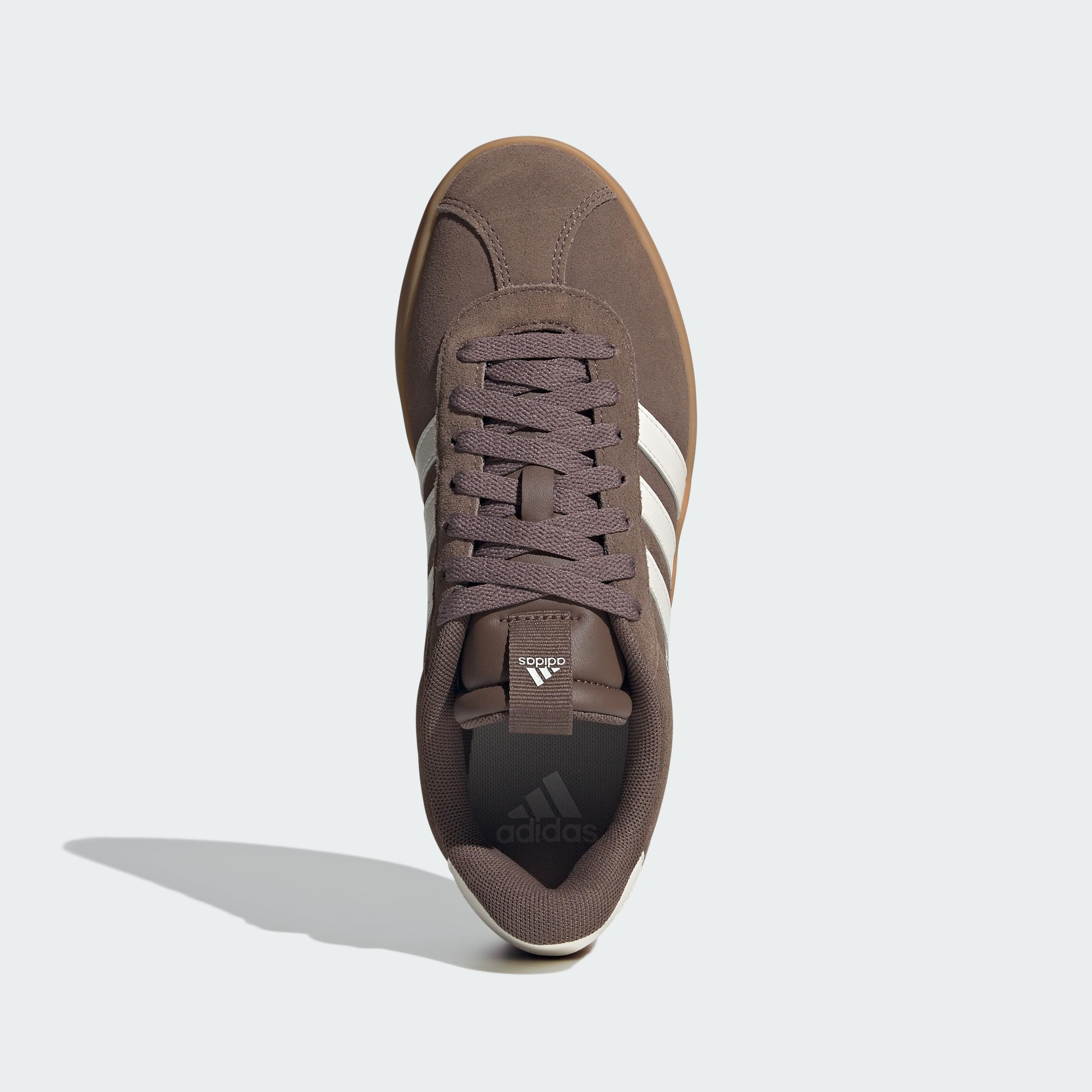 Adidas VL Court 3.0 Femme Earth Strata Chalk White Gum-3 F