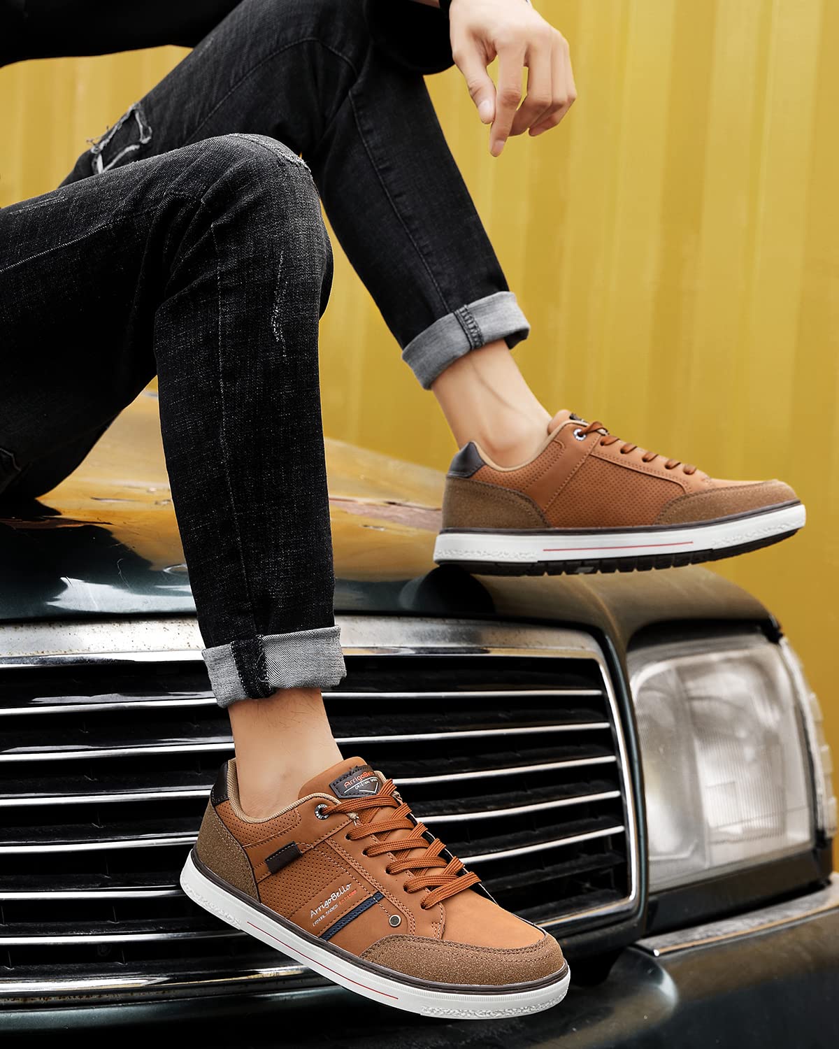 Baskets Homme A3 Marron G