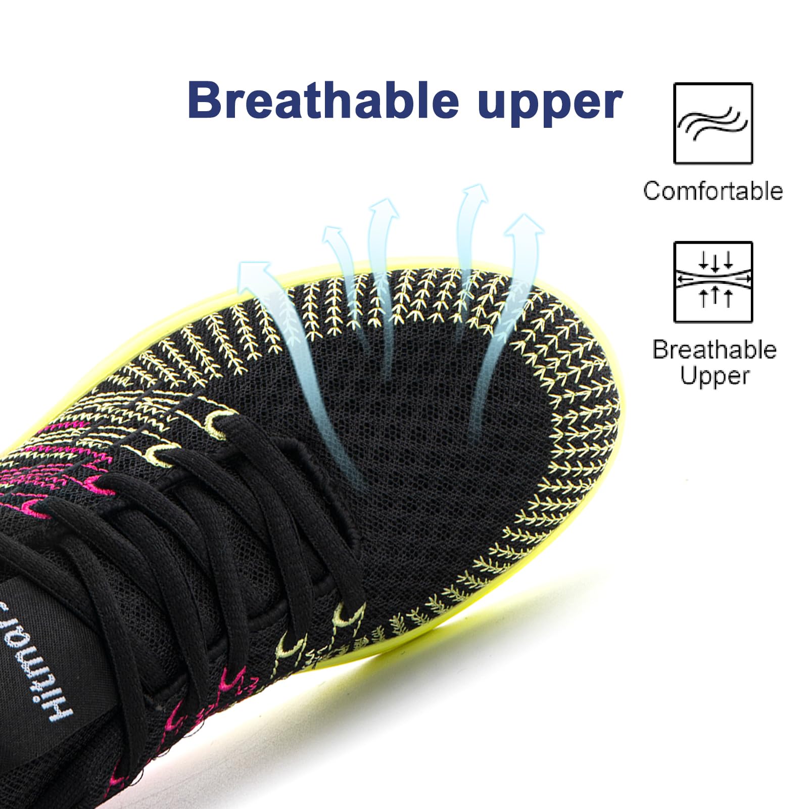 Baskets Running Femme Violet Jaune G