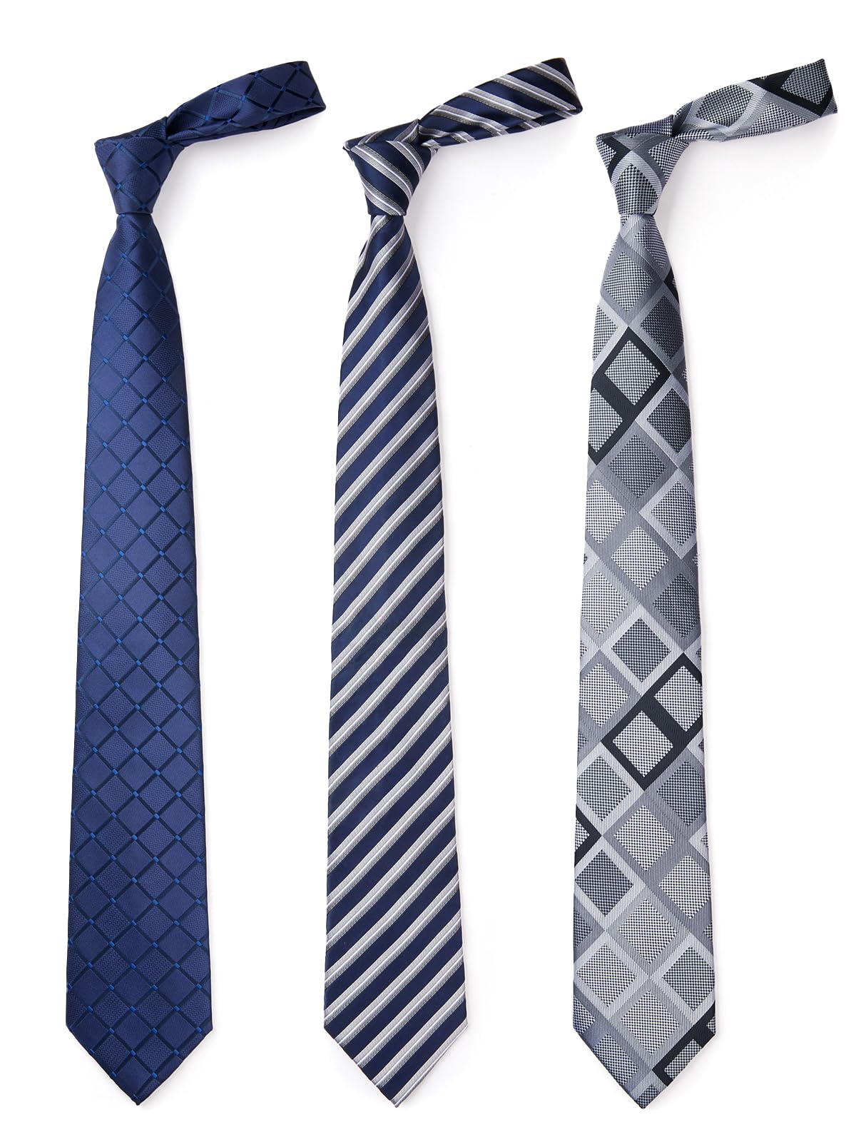 Lot 3 PCS Cravates Homme T3D-02 E