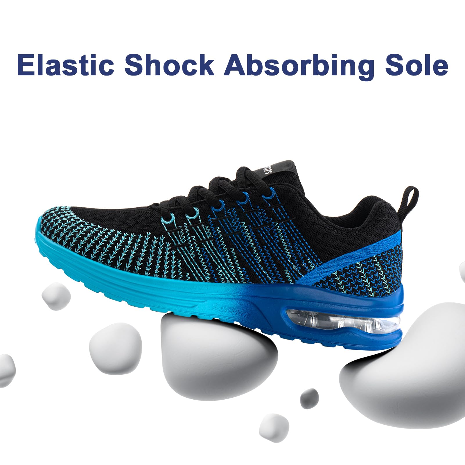 Baskets Running Femme Bleu G