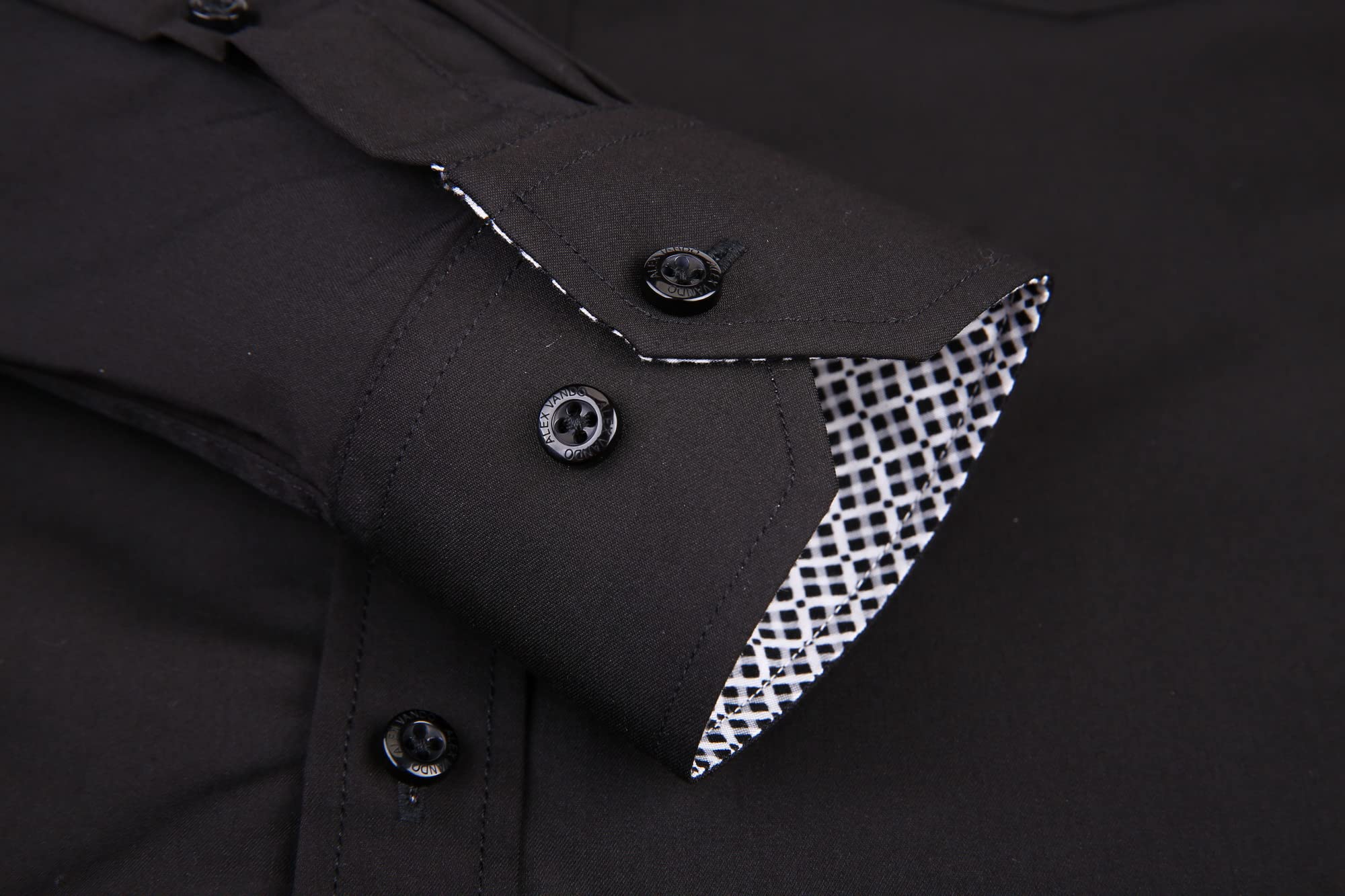 Chemise Homme Rayonne de Bambou Noir C