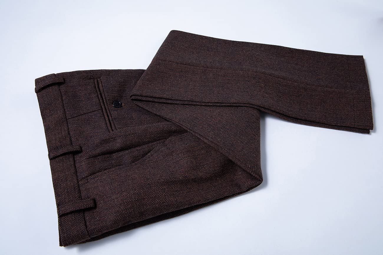 Costume Homme 3 Pièces Bordeaux J