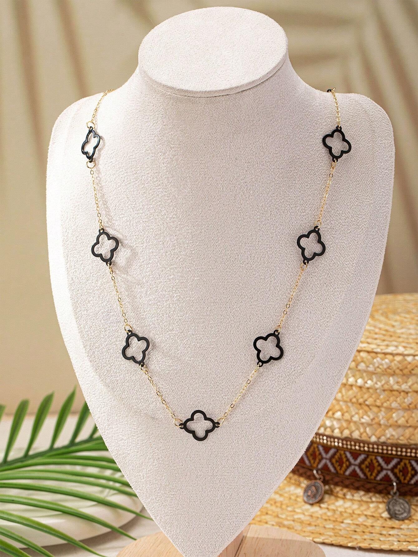 1 pièce Pendentif à trèfle creux 20