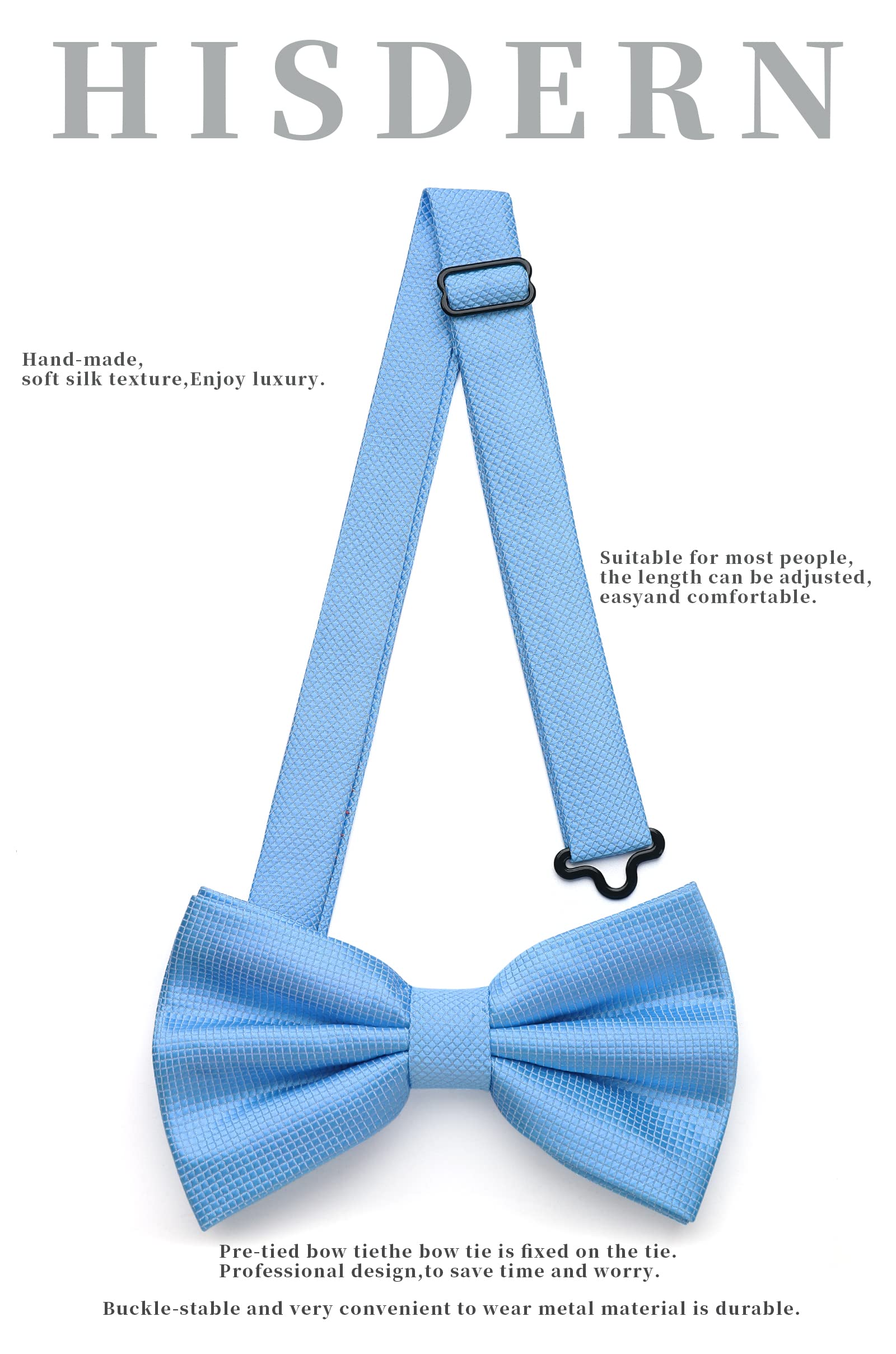 Nœud Papillon B Bleu Clair-3