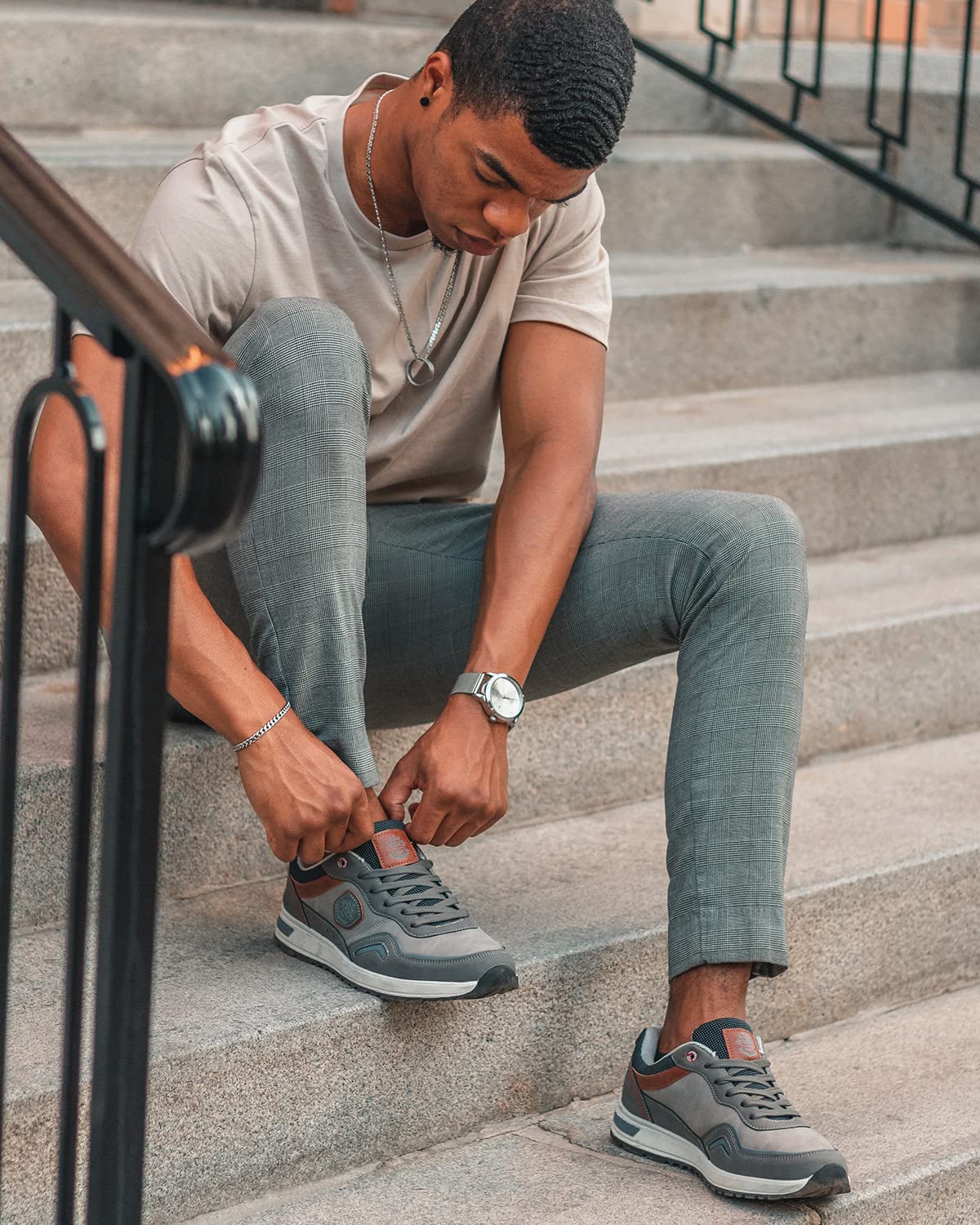 Sneakers Homme D Gris-3 J