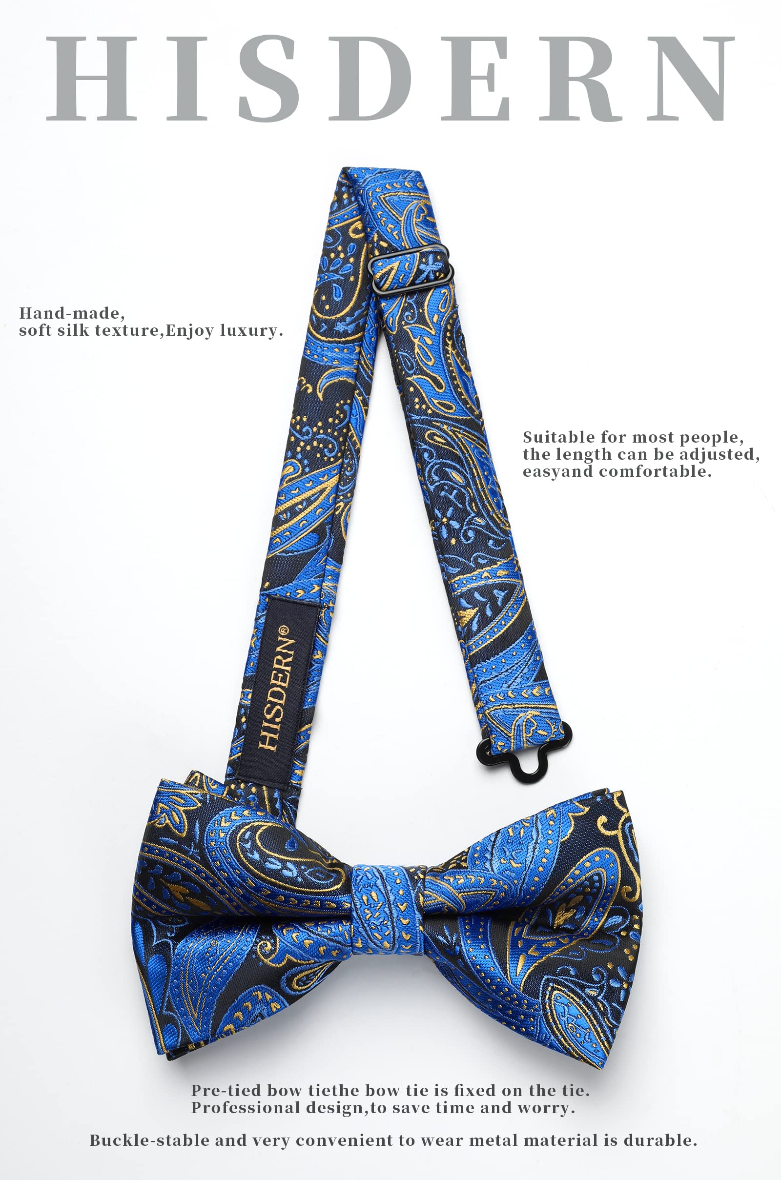 Nœud Papillon B Bleu Clair-2 G