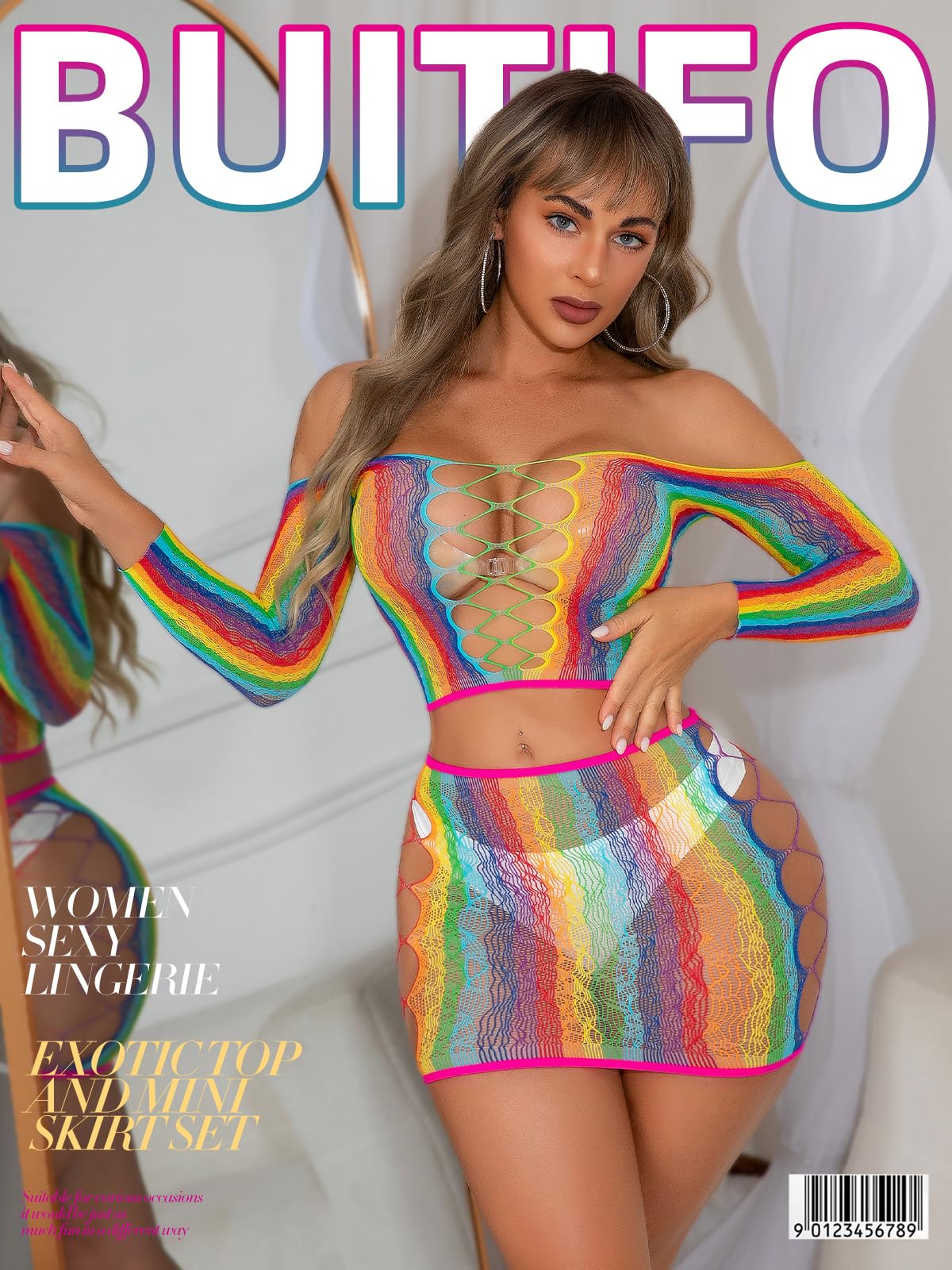 Ensemble de Lingerie Femme Rainbow A