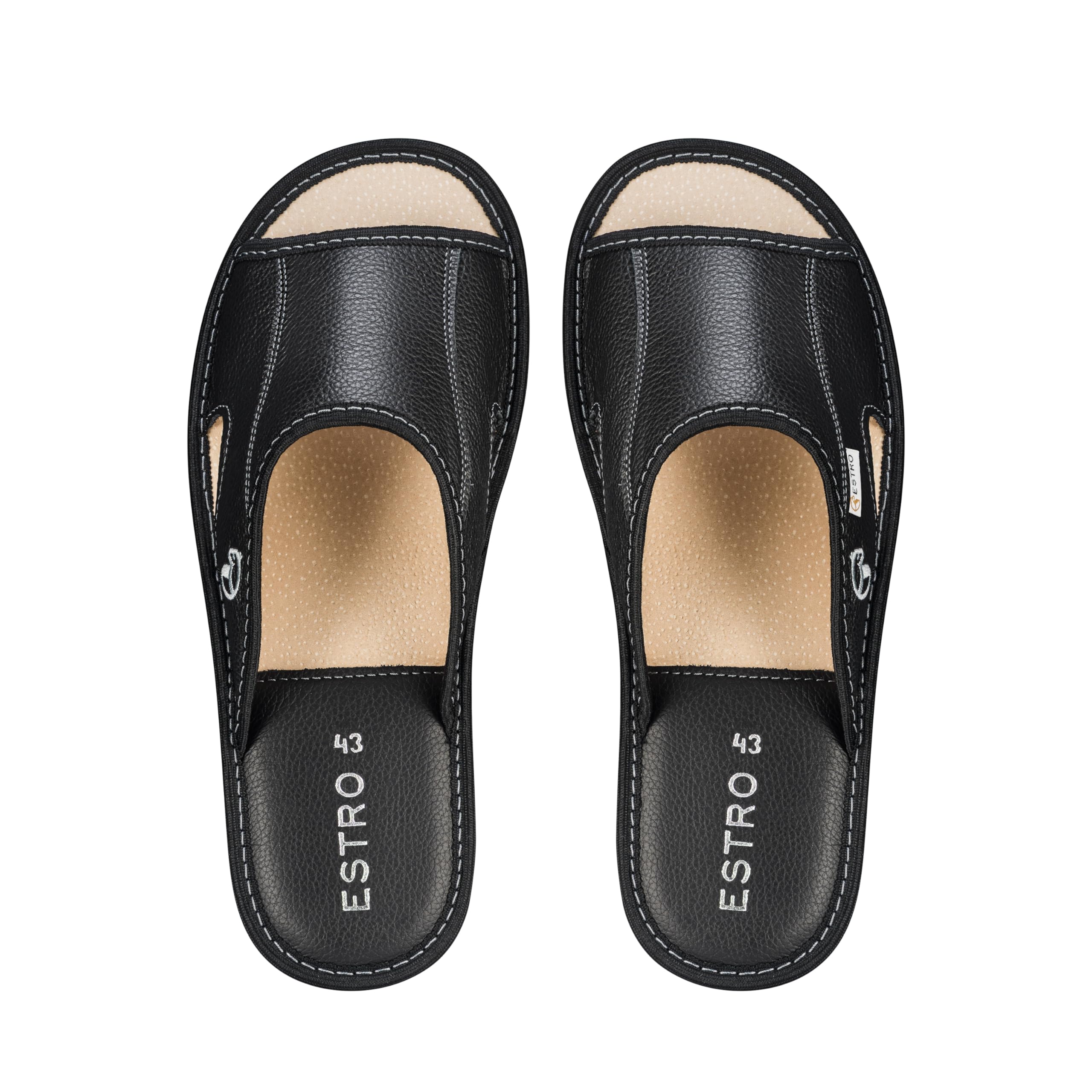 Chaussons Homme Noir D