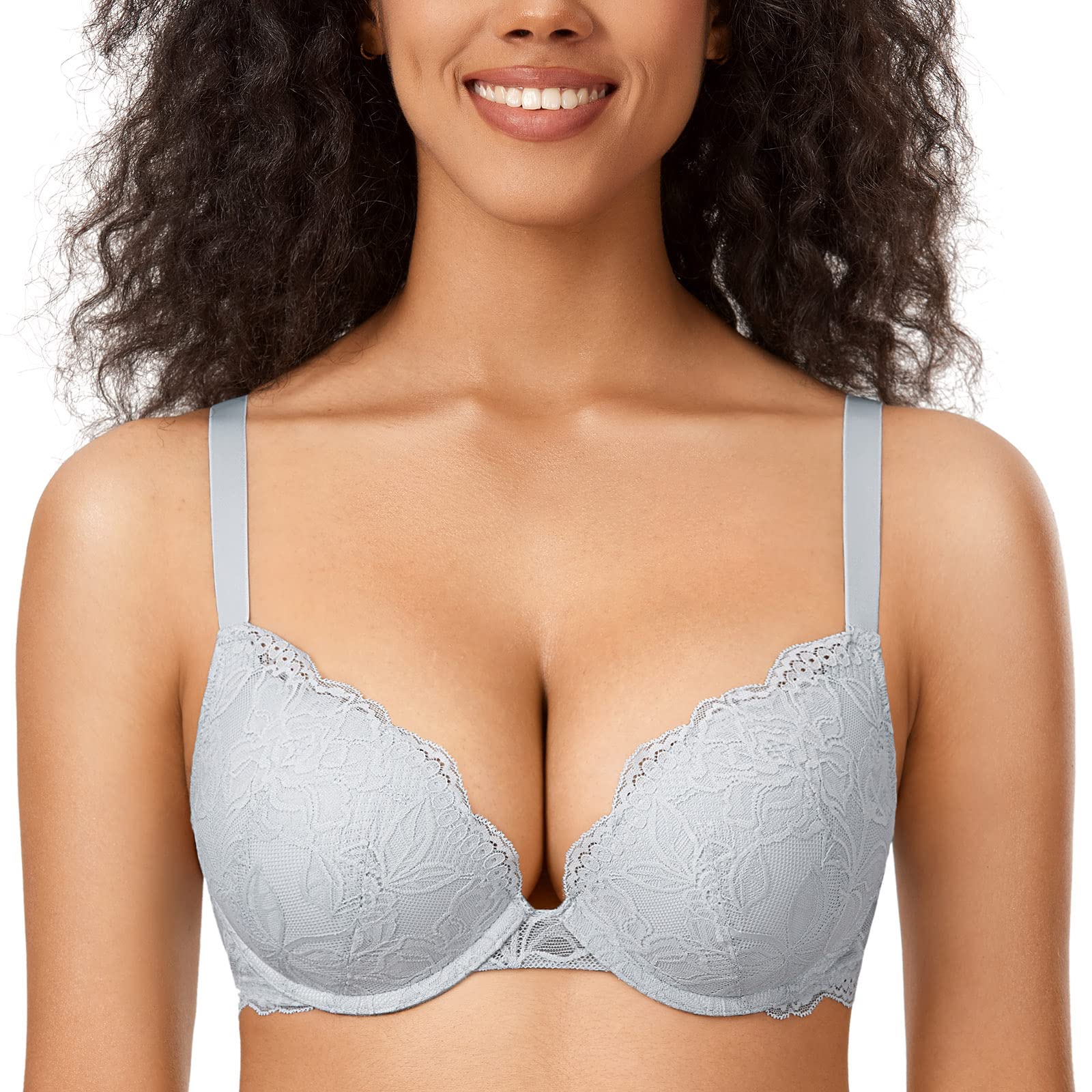 Soutien-Gorge Push-Up Gris Opale I